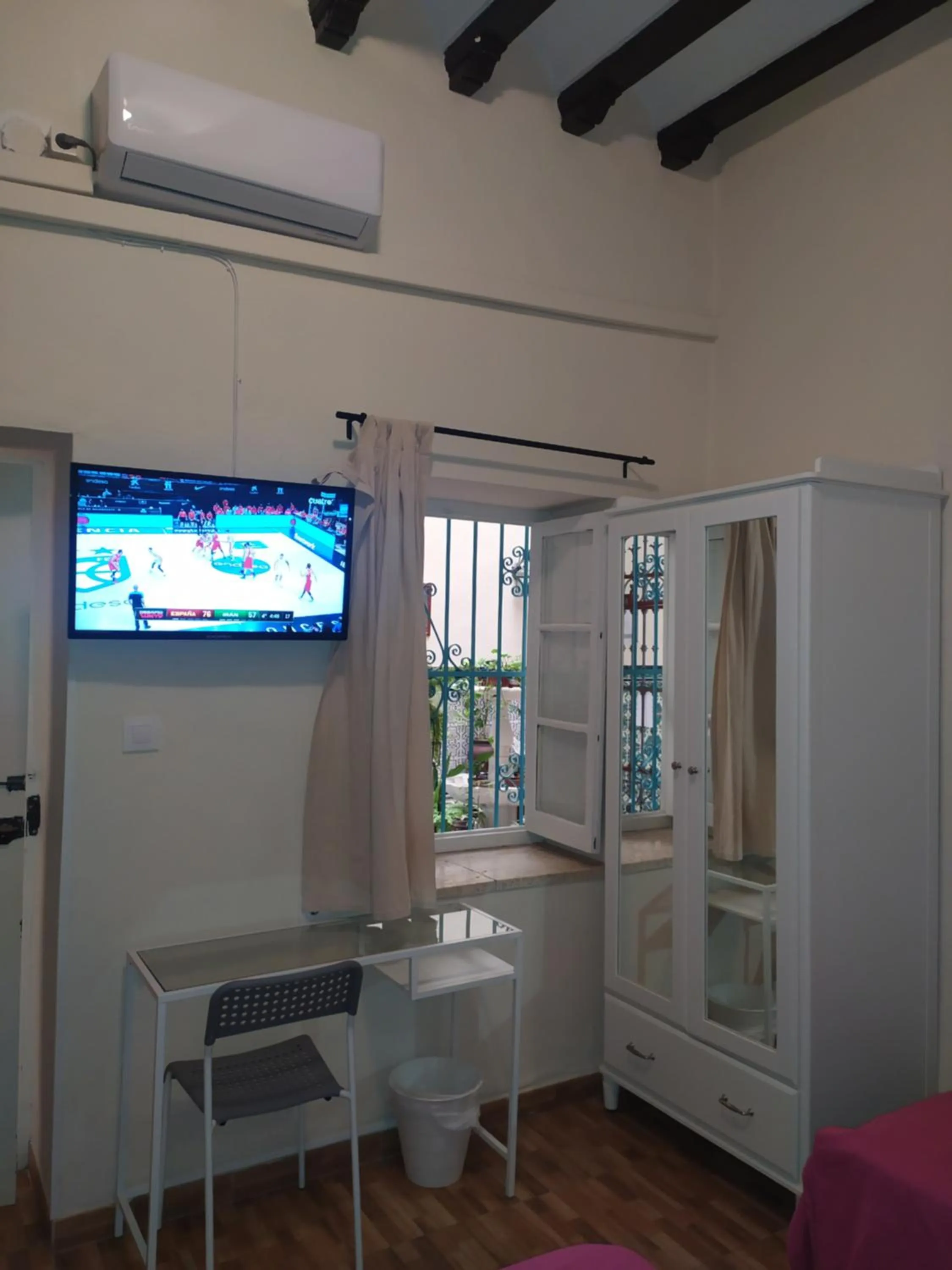 Bed in Pension Azahar