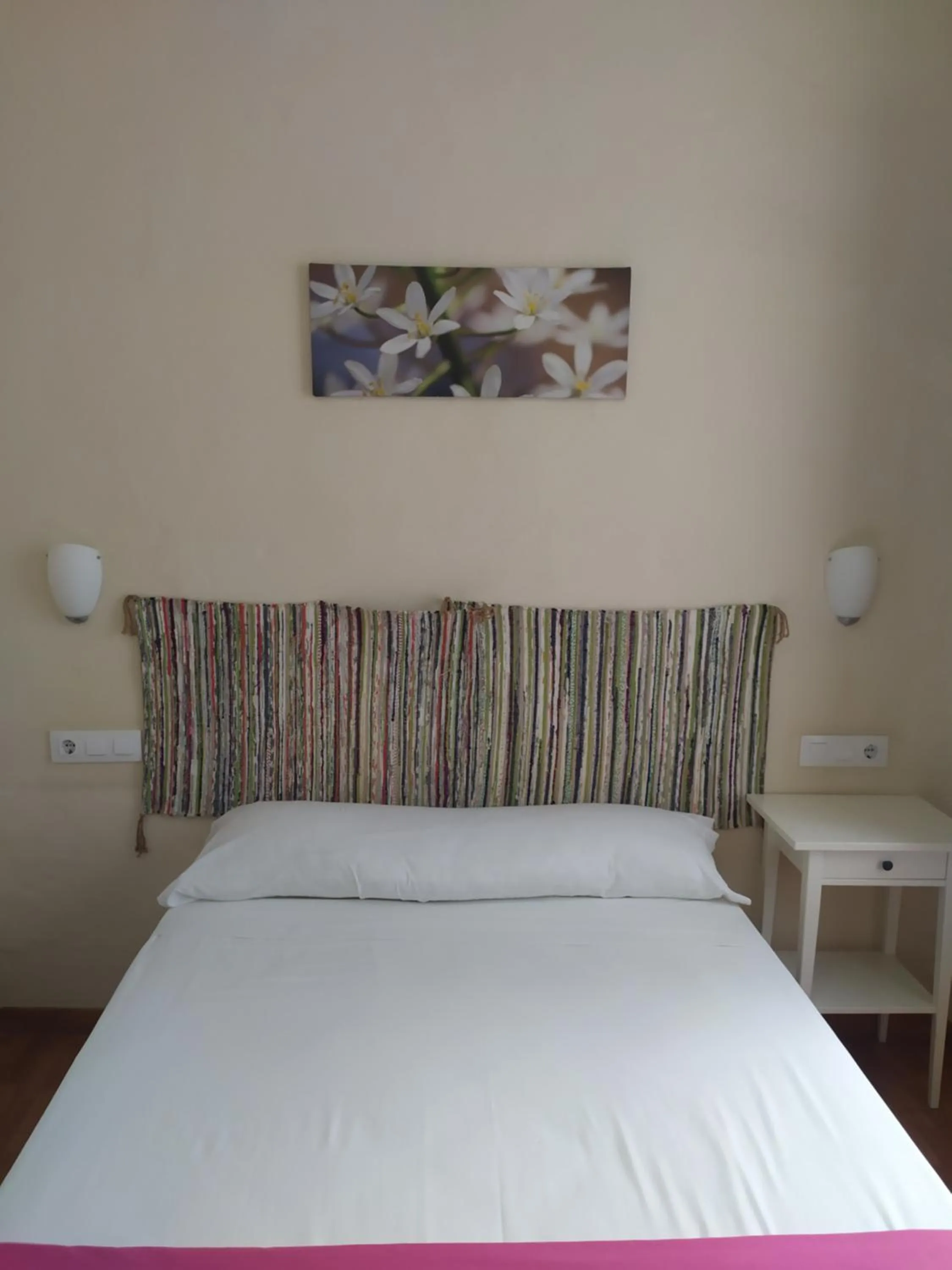 Bed in Pension Azahar