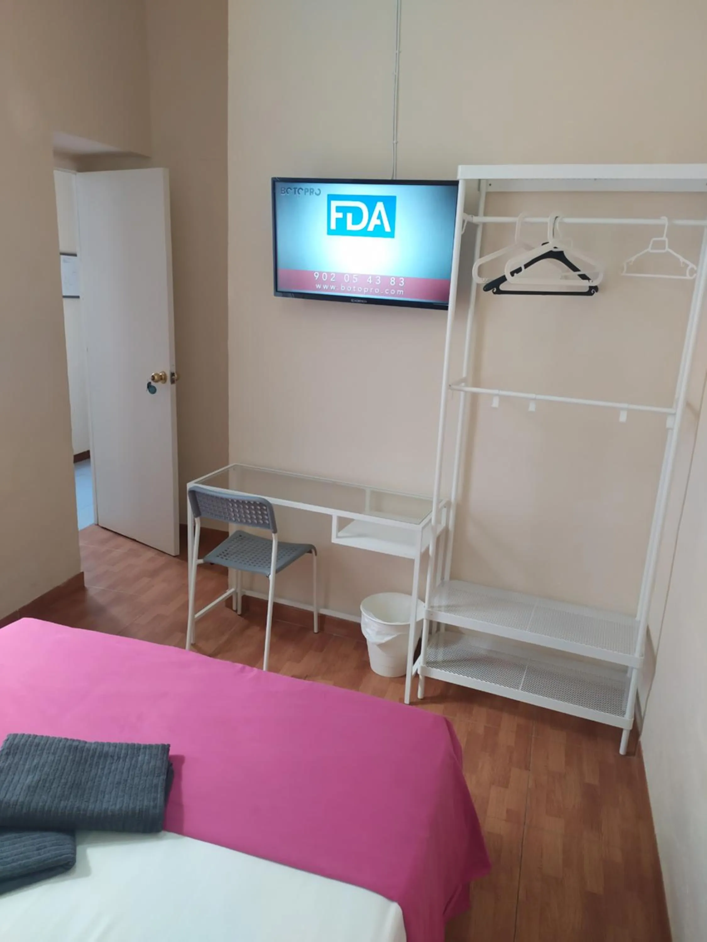 Bed in Pension Azahar