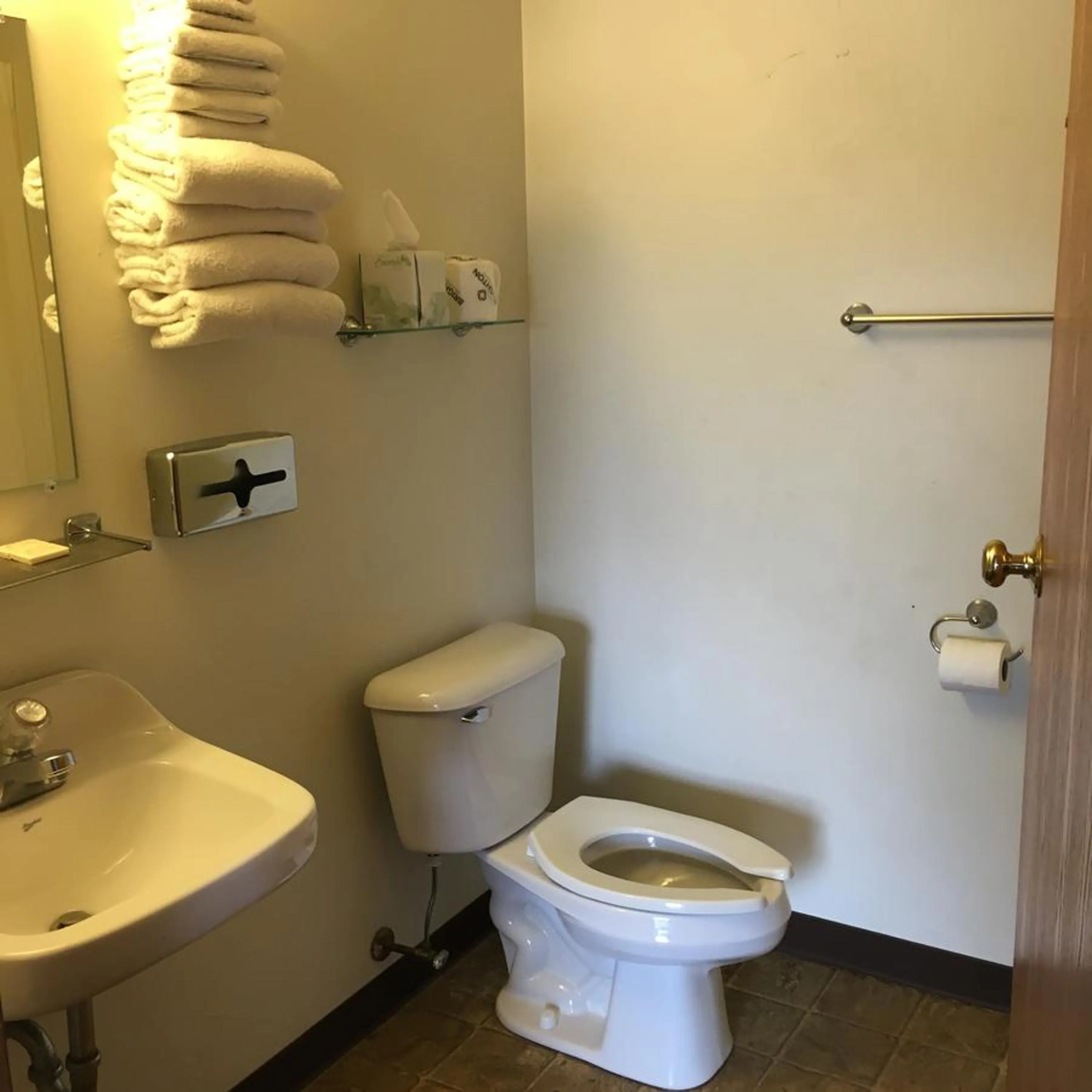 Bathroom in Tarragon Motel