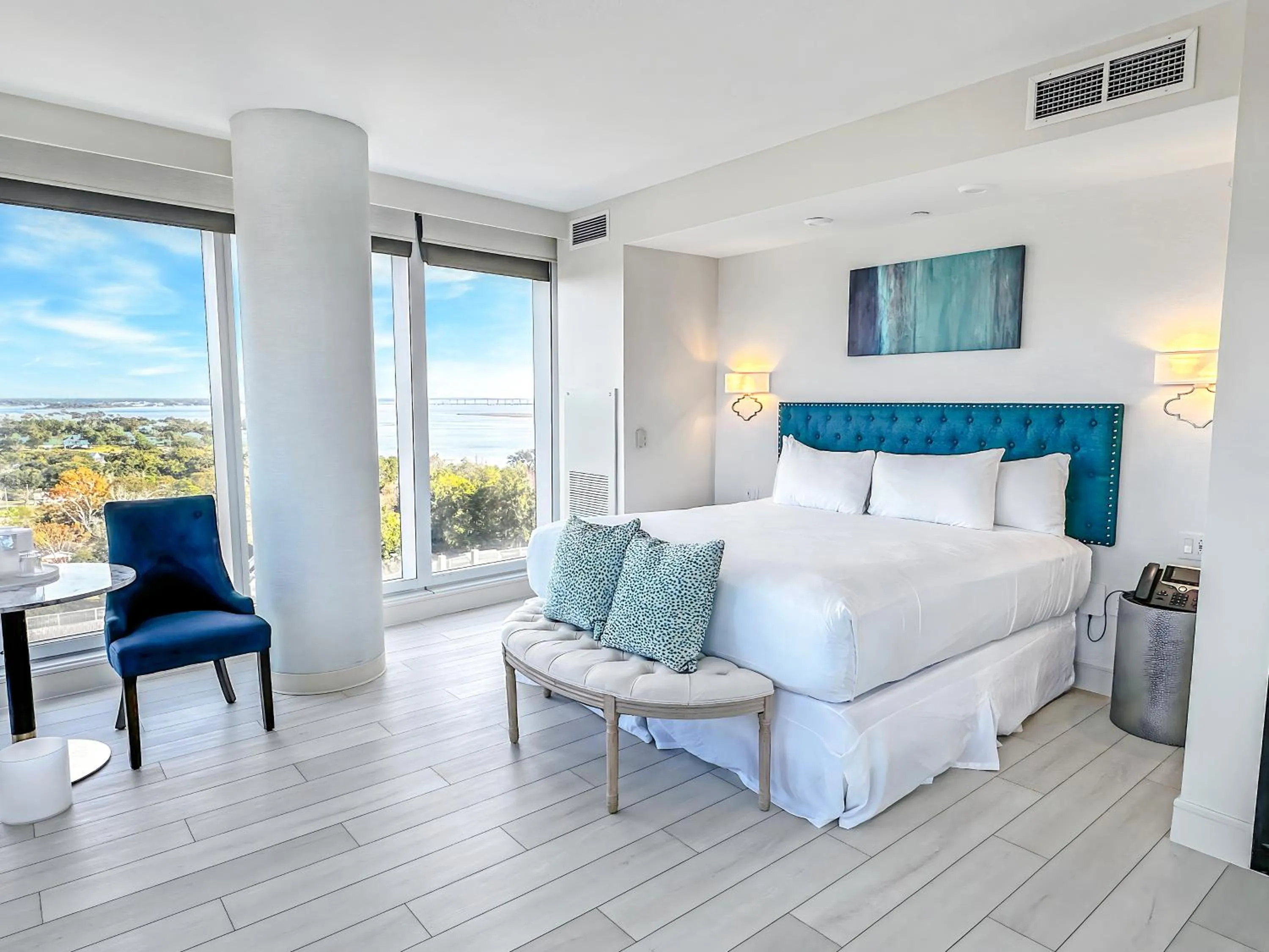 Bed in Scarlet Pearl Casino Resort