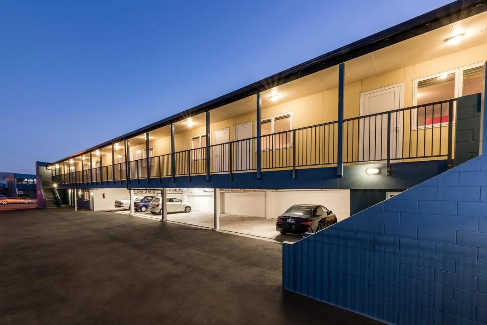 Property building in C-Motel