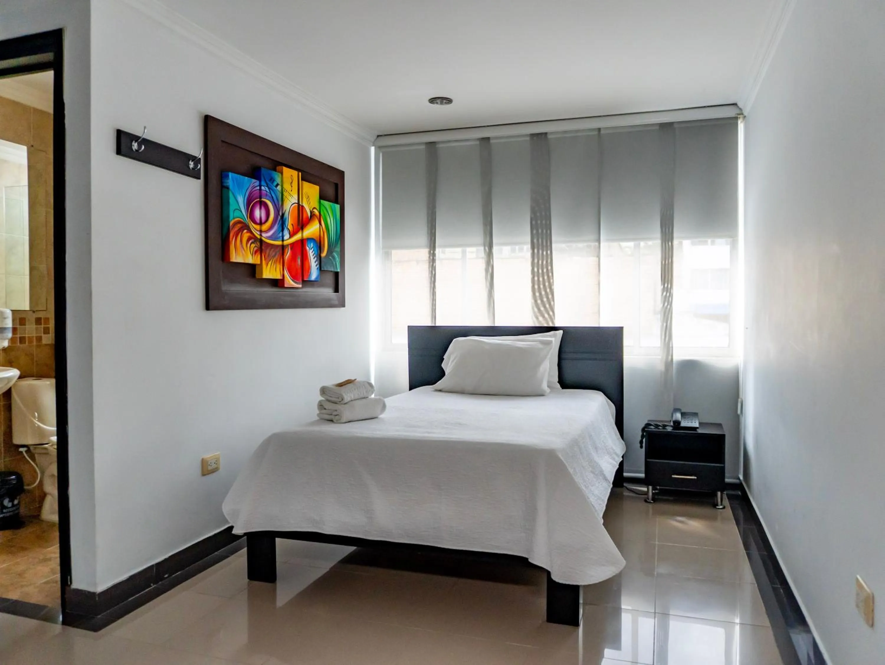 Bedroom, Bed in Hotel Andinos Plaza Pitalito