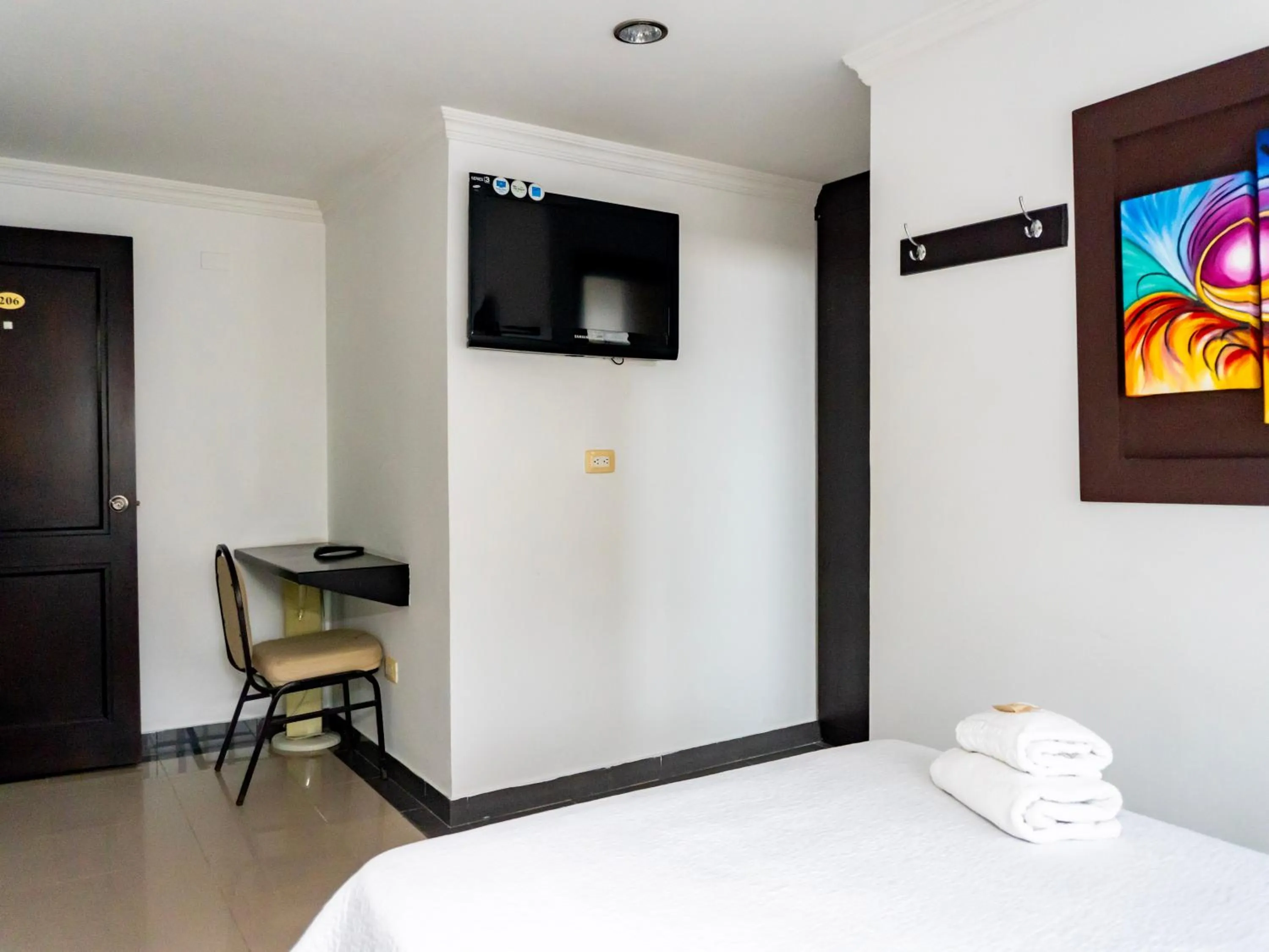 Photo of the whole room, Bed in Hotel Andinos Plaza Pitalito