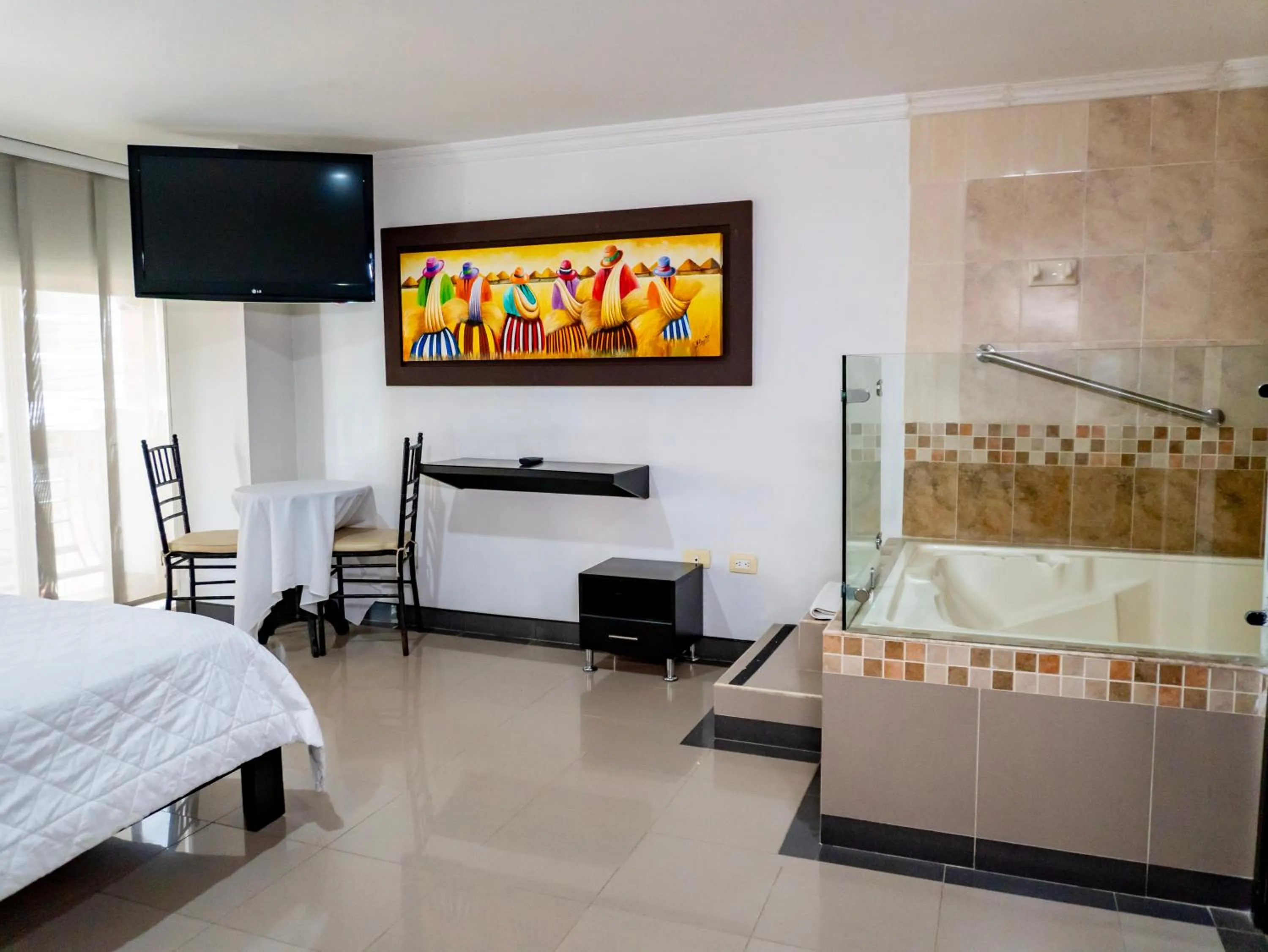 City view, Bed in Hotel Andinos Plaza Pitalito