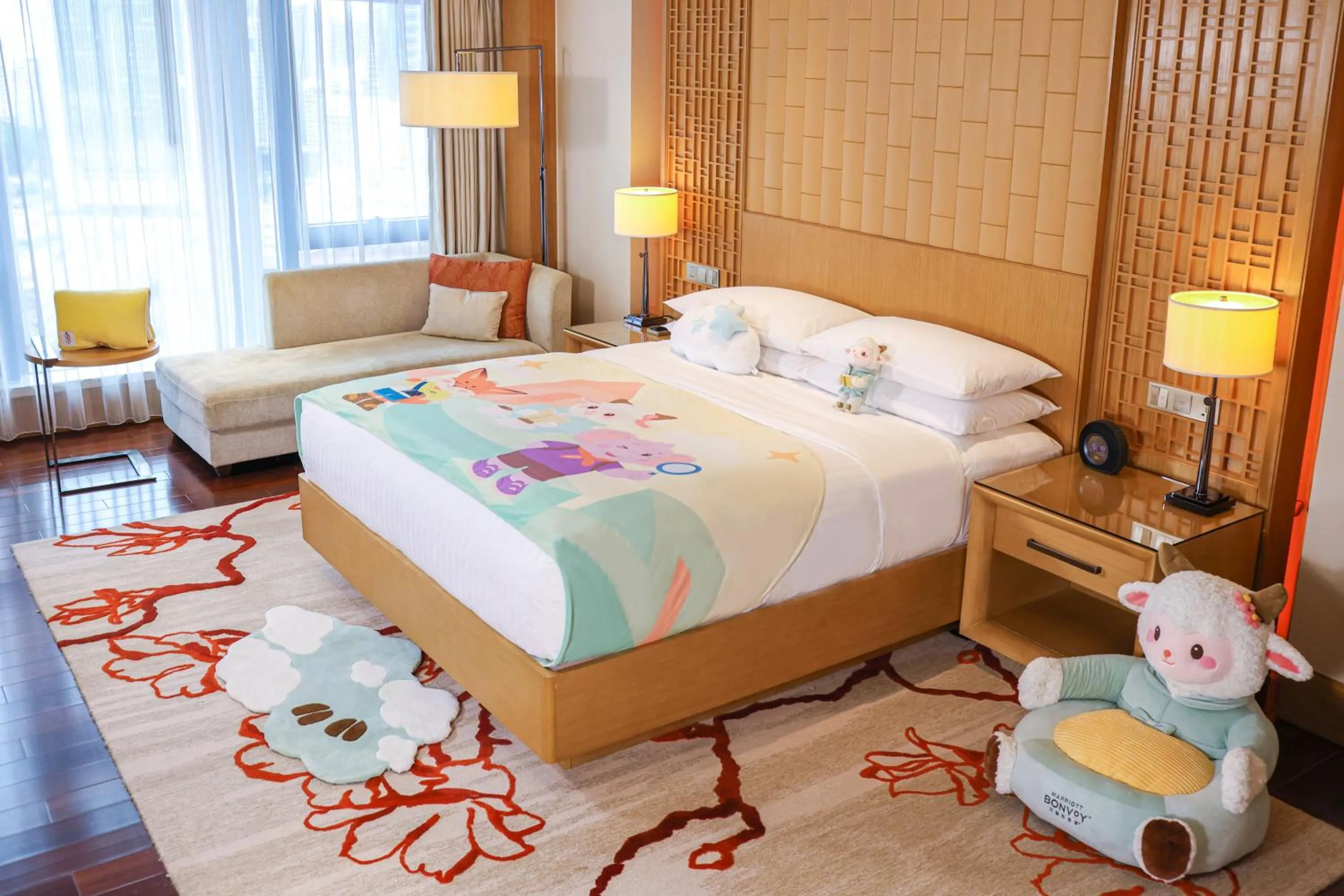 Bedroom, Bed in Zhuhai Marriott Hotel