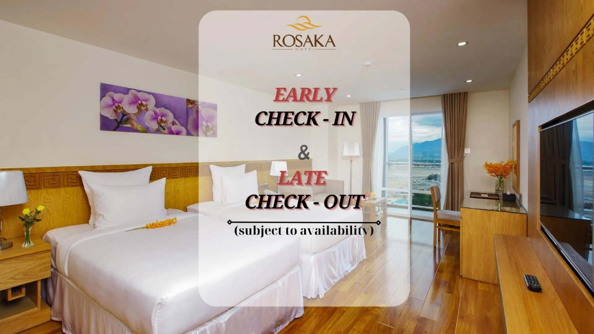 Bedroom, Bed in Rosaka Nha Trang Hotel