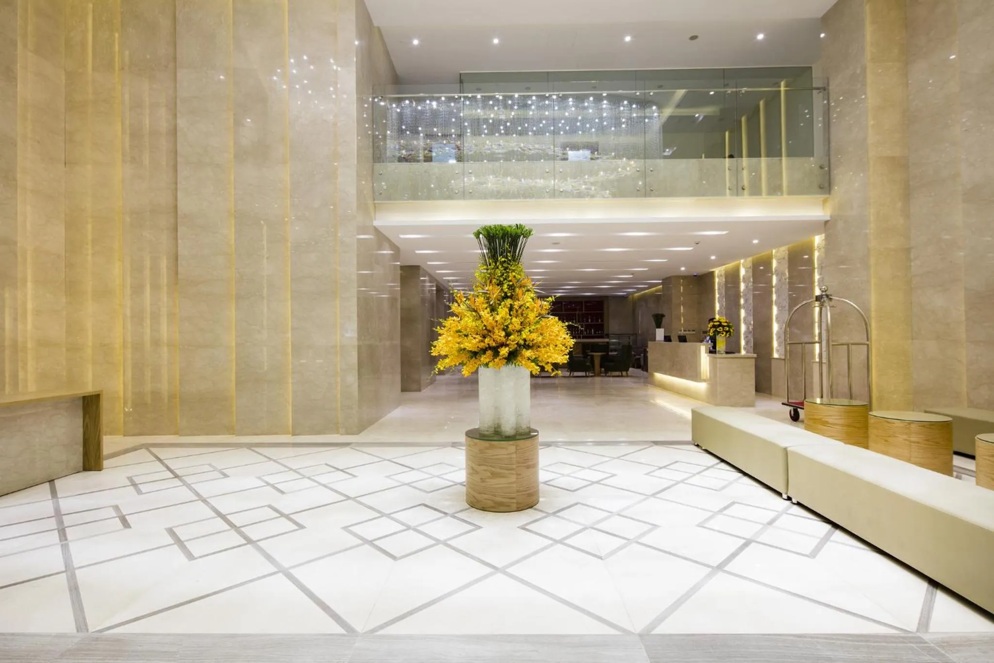 Lobby or reception in Rosaka Nha Trang Hotel