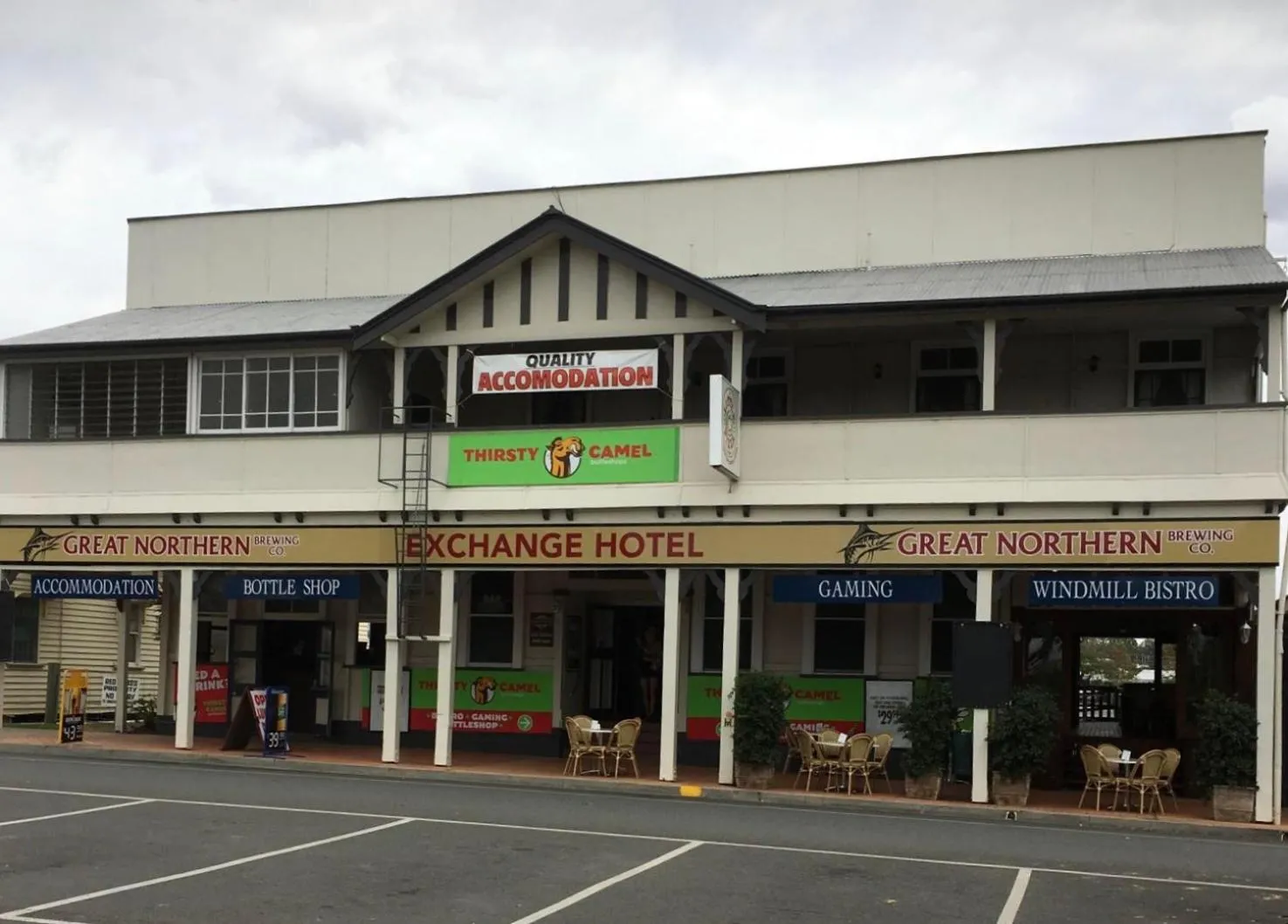 Property building in Exchange Hotel Toogoolawah