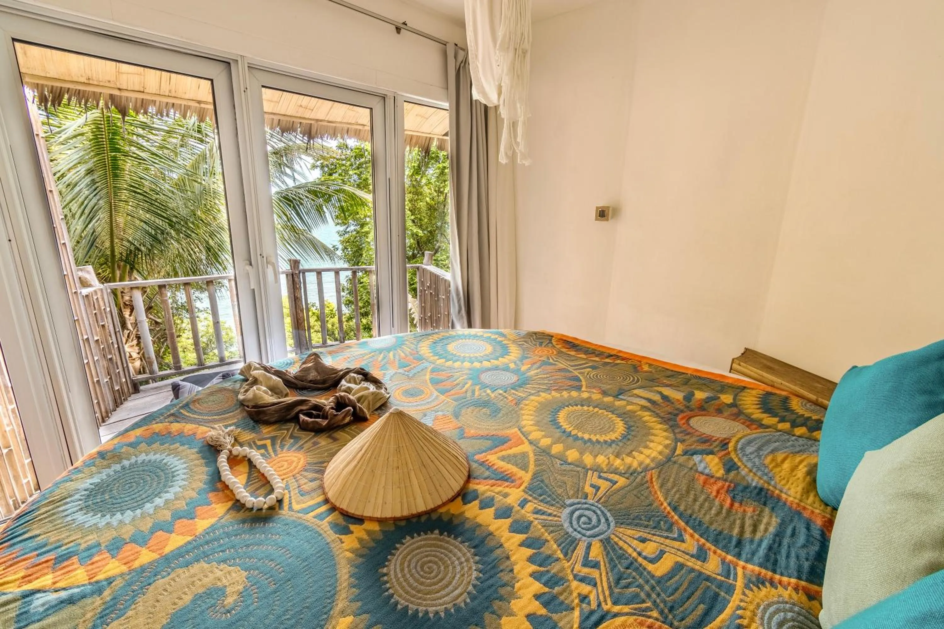 Bed in Somewhere Only We Know Resort