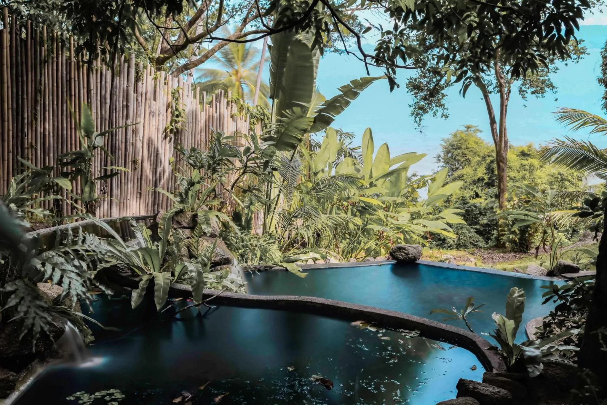 Swimming pool in Somewhere Only We Know Resort