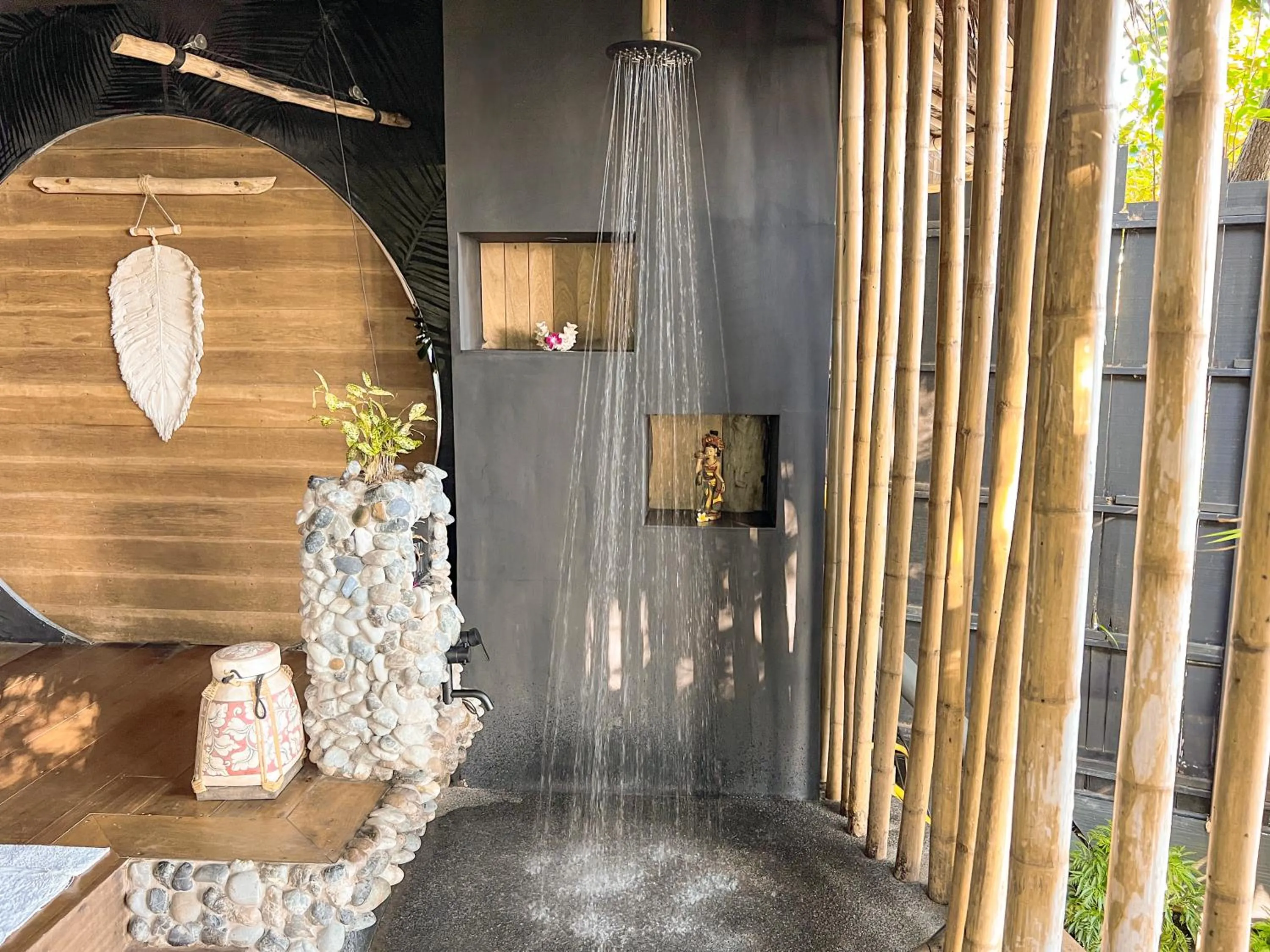 Shower in Somewhere Only We Know Resort
