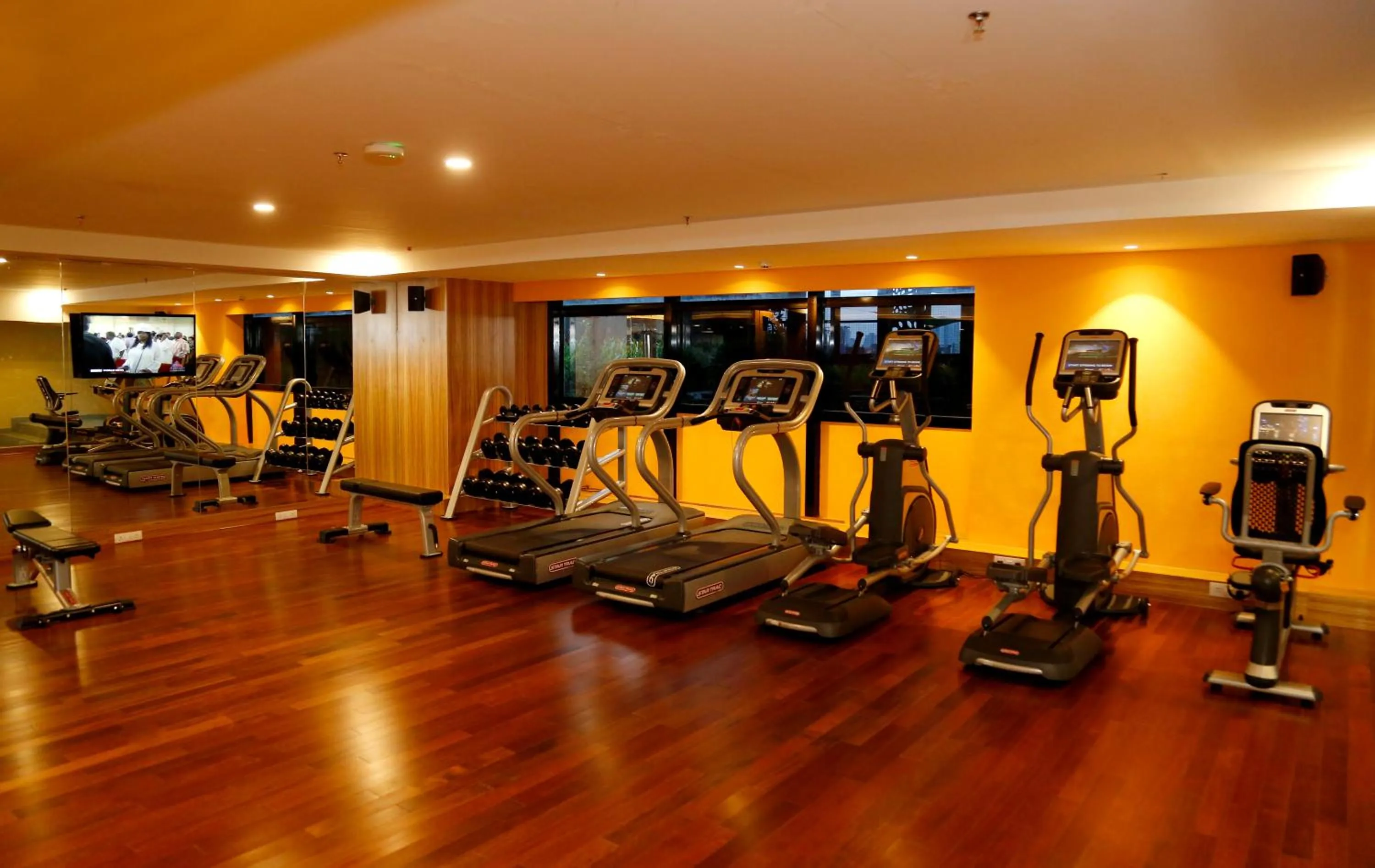 Fitness centre/facilities in The Raviz Calicut