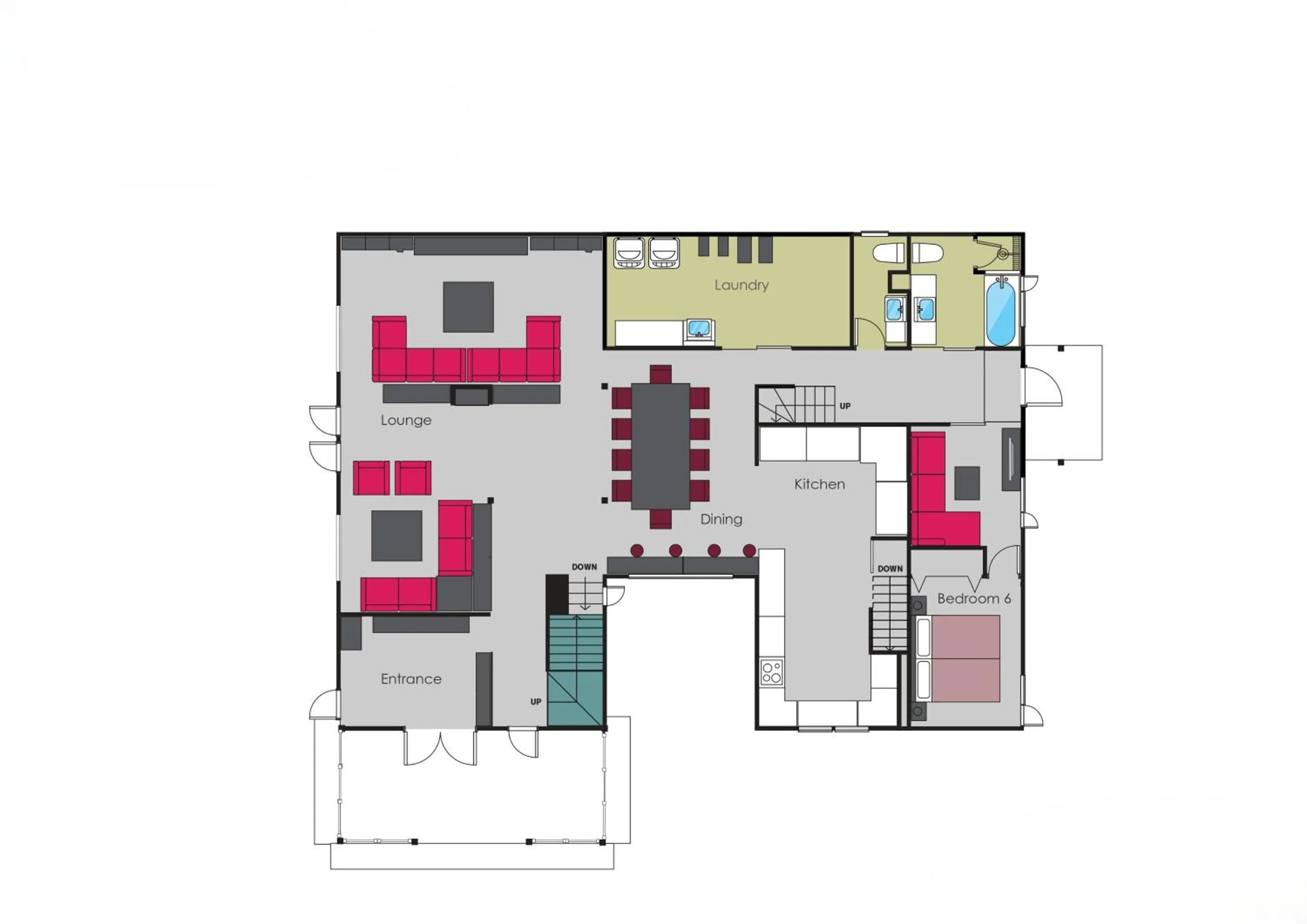 Floor plan in Greystone