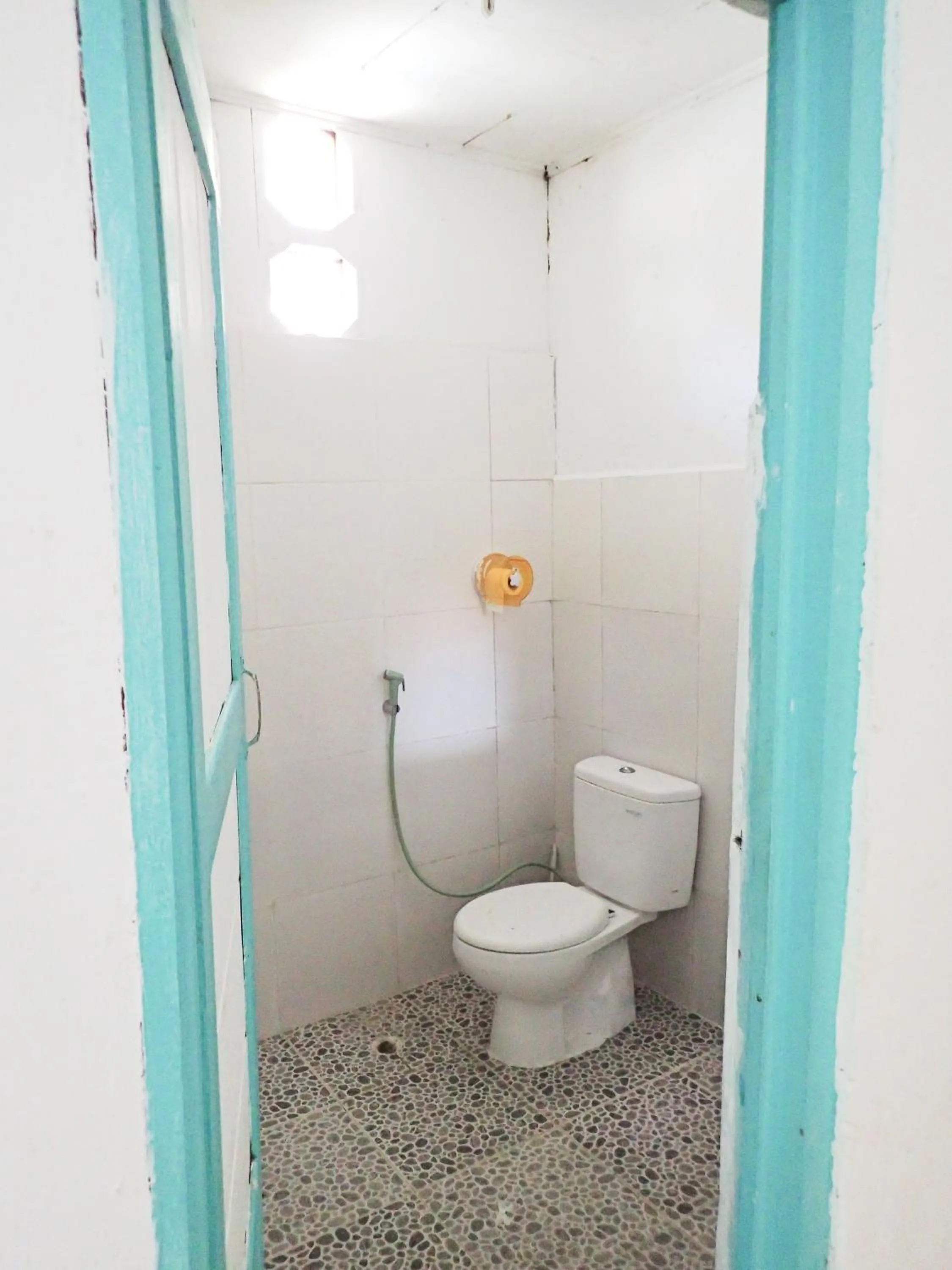 Toilet in Scuba Republic Beach Bungalows