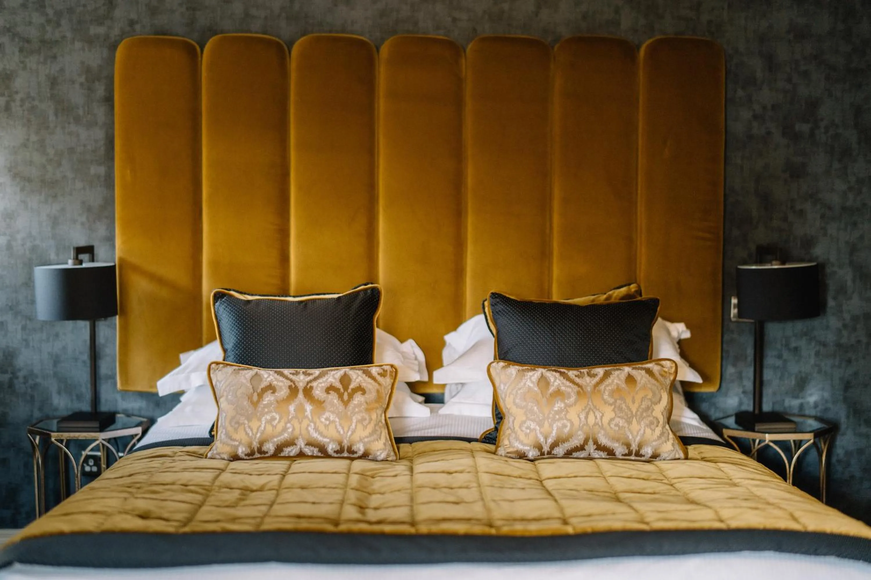 Decorative detail, Bed in Saltmarshe Hall