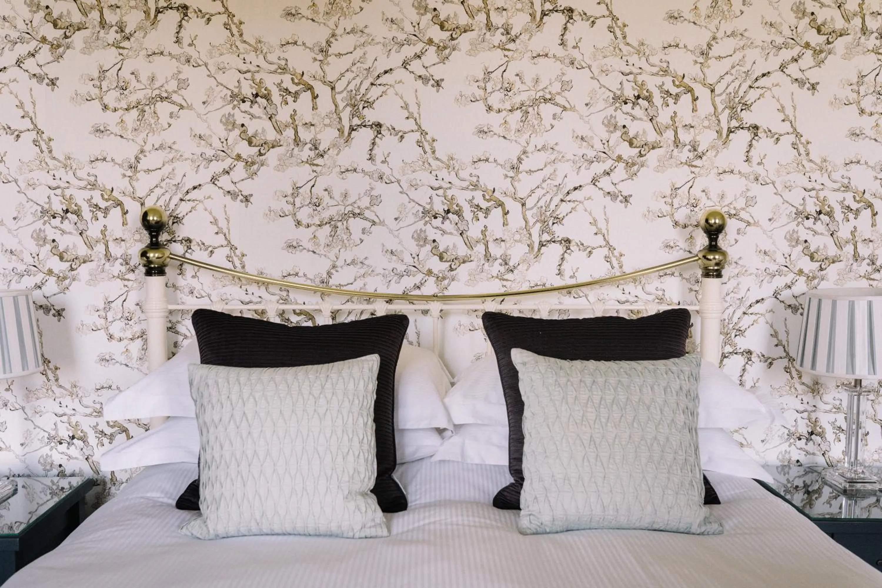 Decorative detail, Bed in Saltmarshe Hall