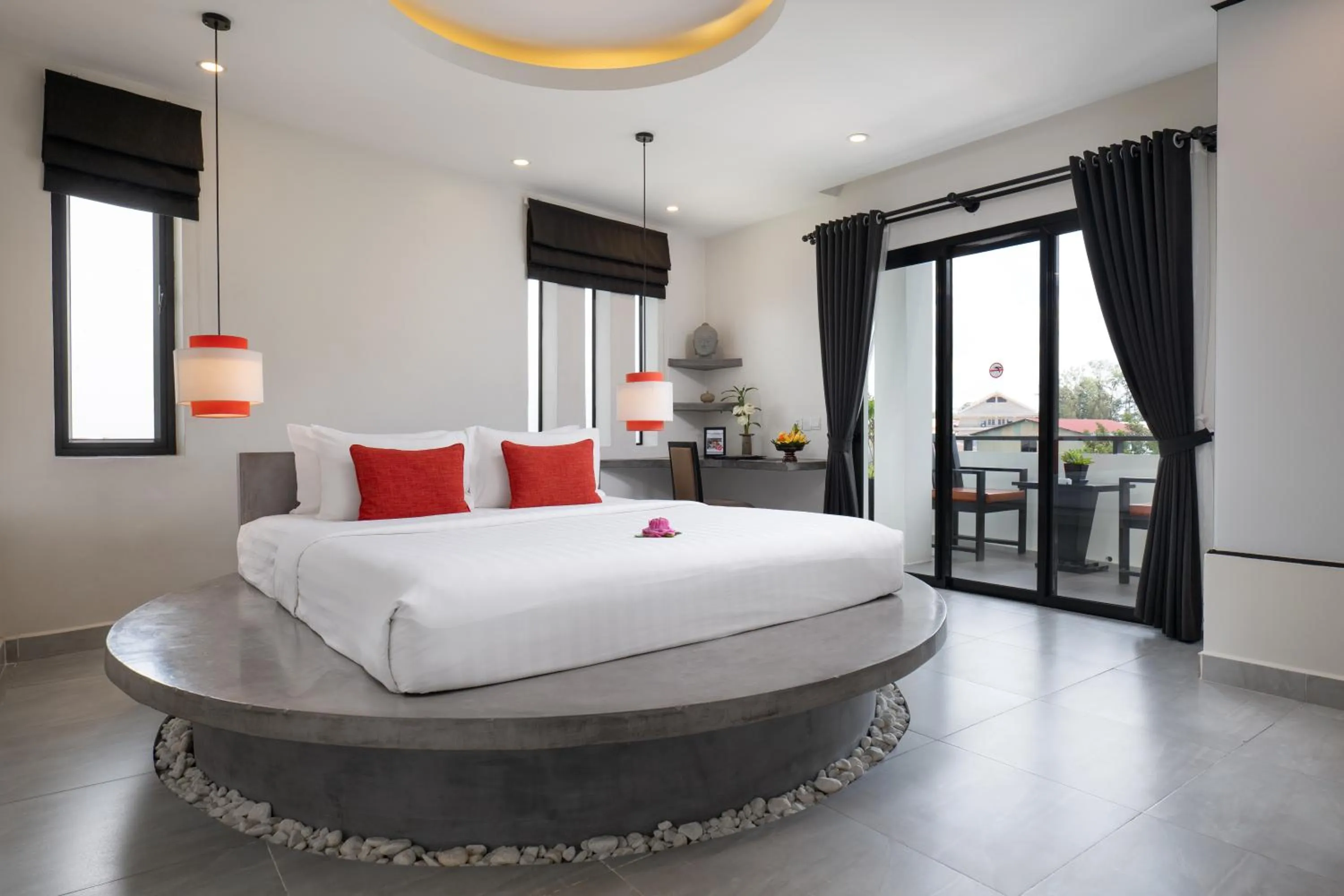 Bedroom, Bed in Central Suite Residence