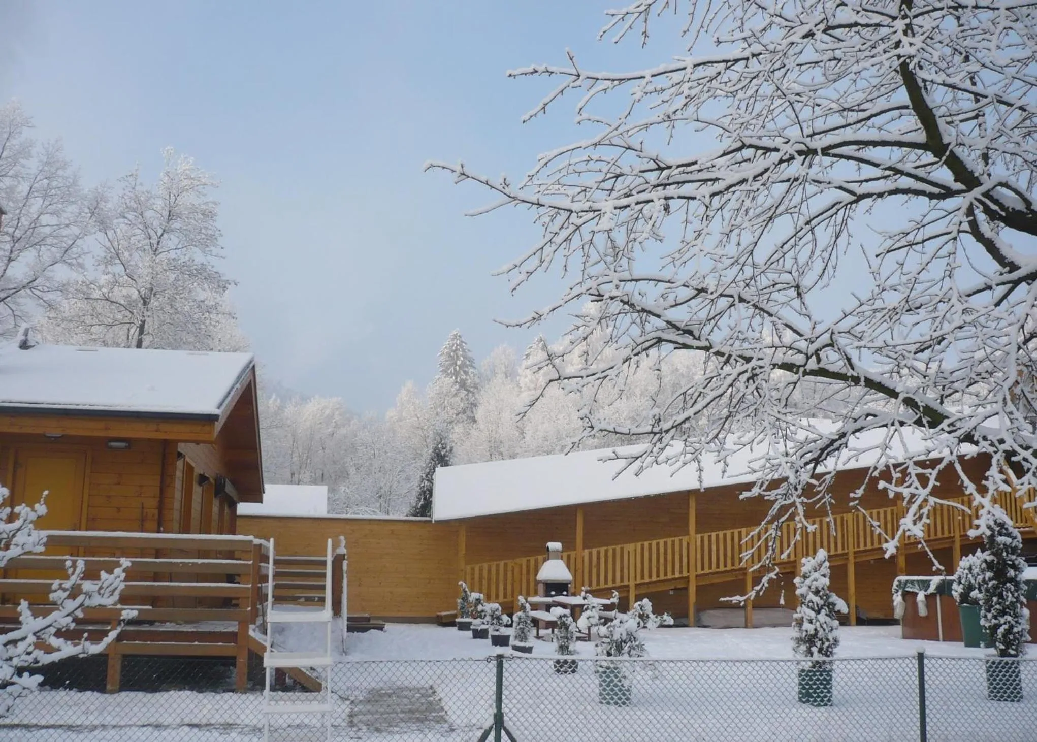 Winter in Chaty pod Sokolím Hřbetem