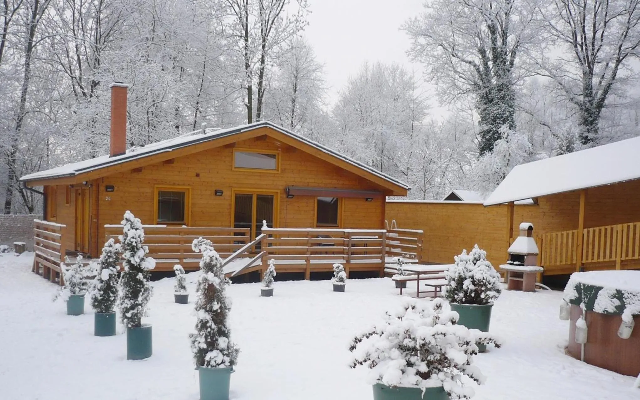 Winter in Chaty pod Sokolím Hřbetem