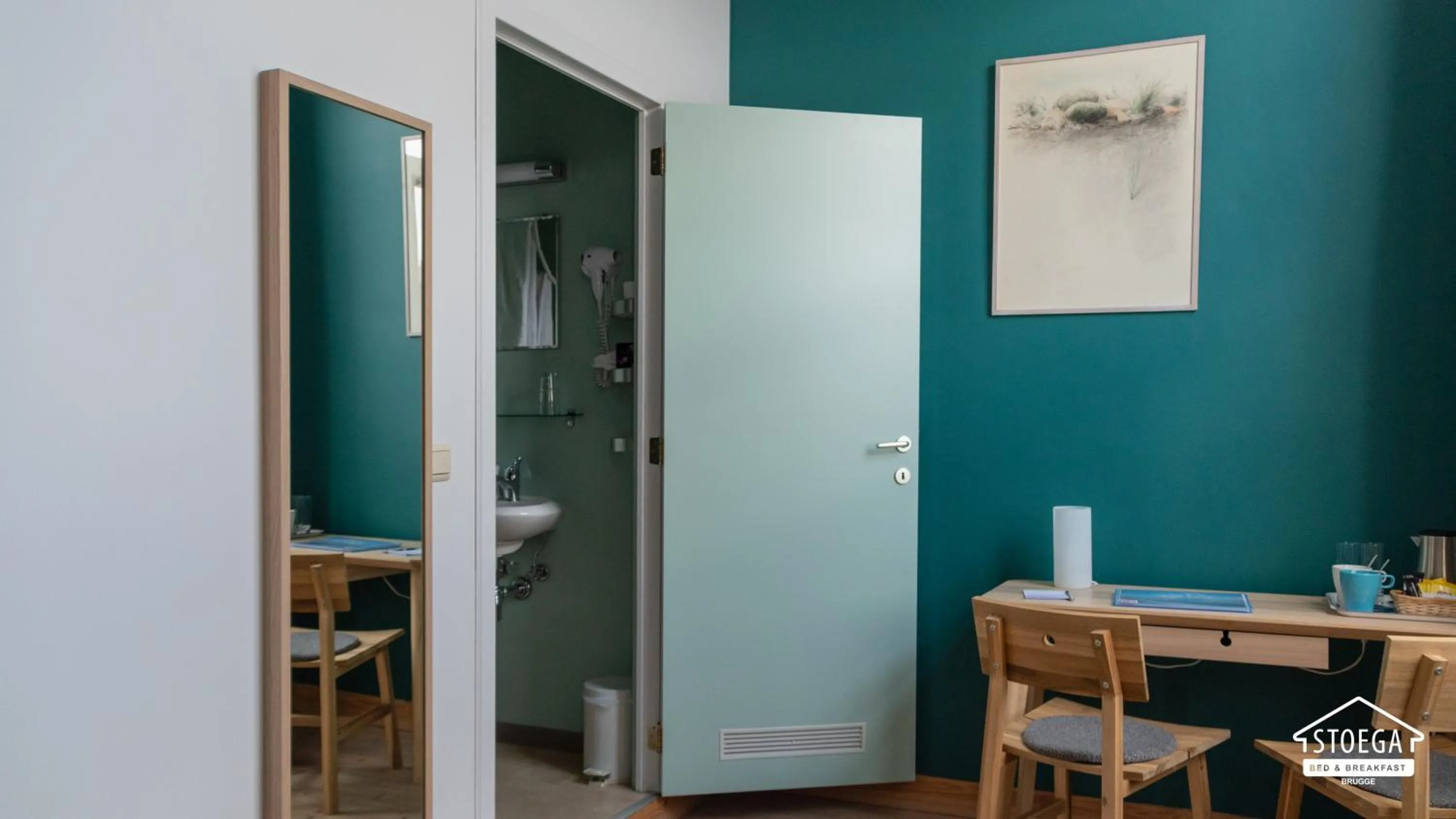 Bathroom in B&B Stoega