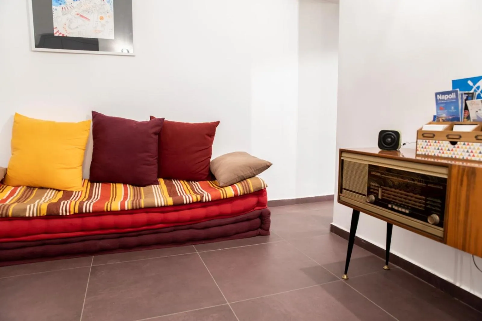 Communal lounge/ TV room in Casa Magà