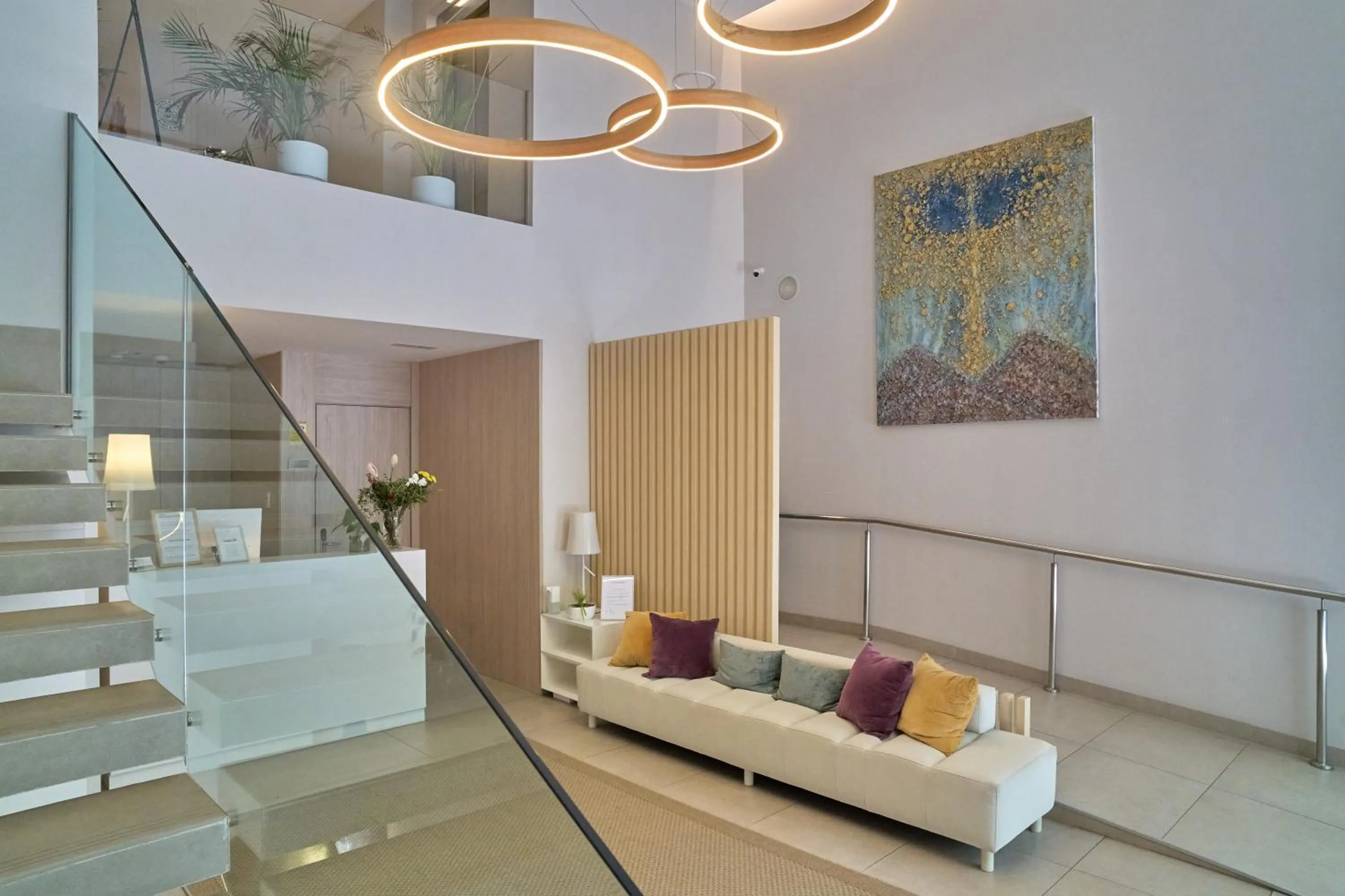 Lobby or reception in Hotel Omnium