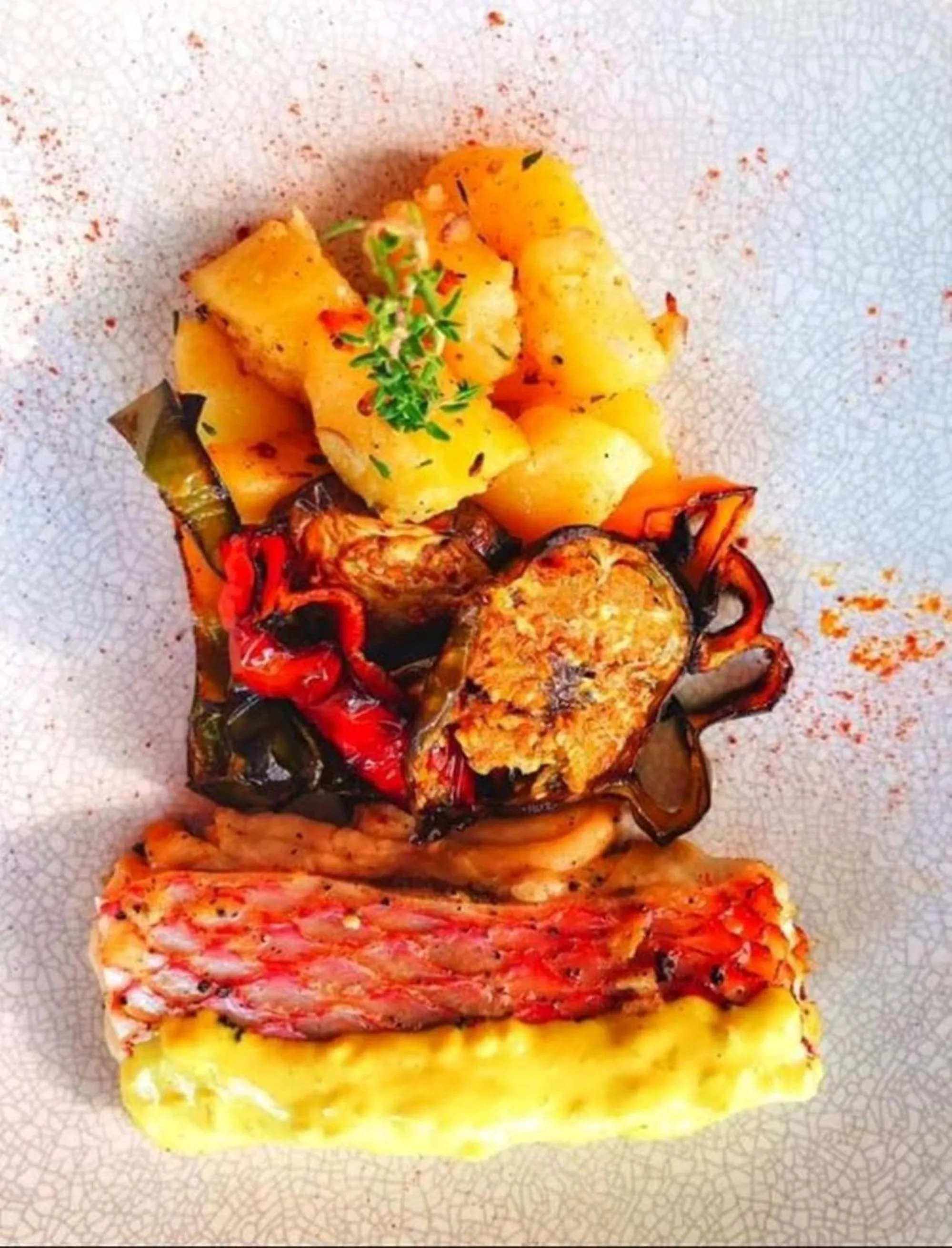 Food close-up in Ocean Villas Apart Hotel