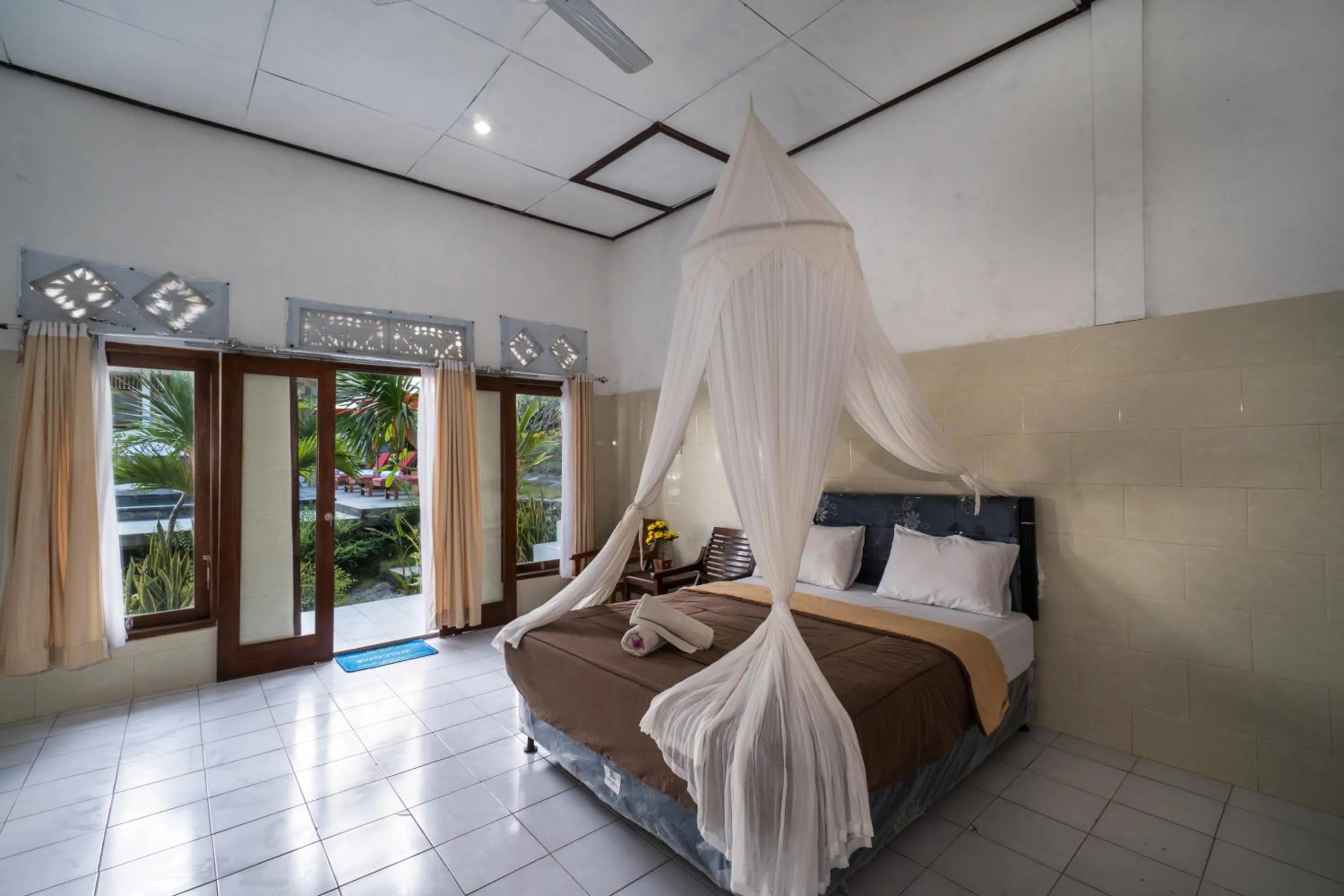 Bed in Kusuma Abiakta Sea Side Lembongan