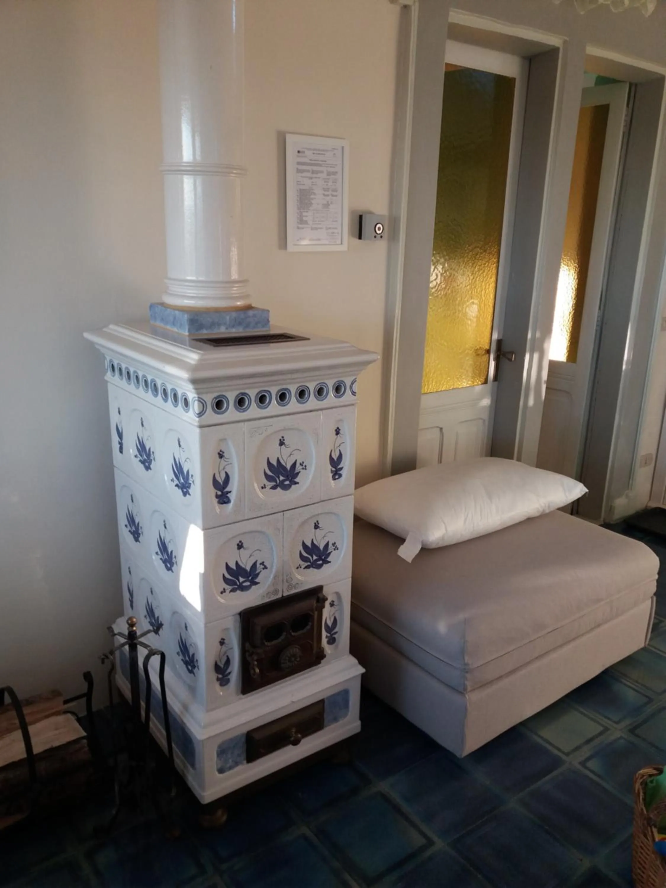 Decorative detail in Novecento B&B