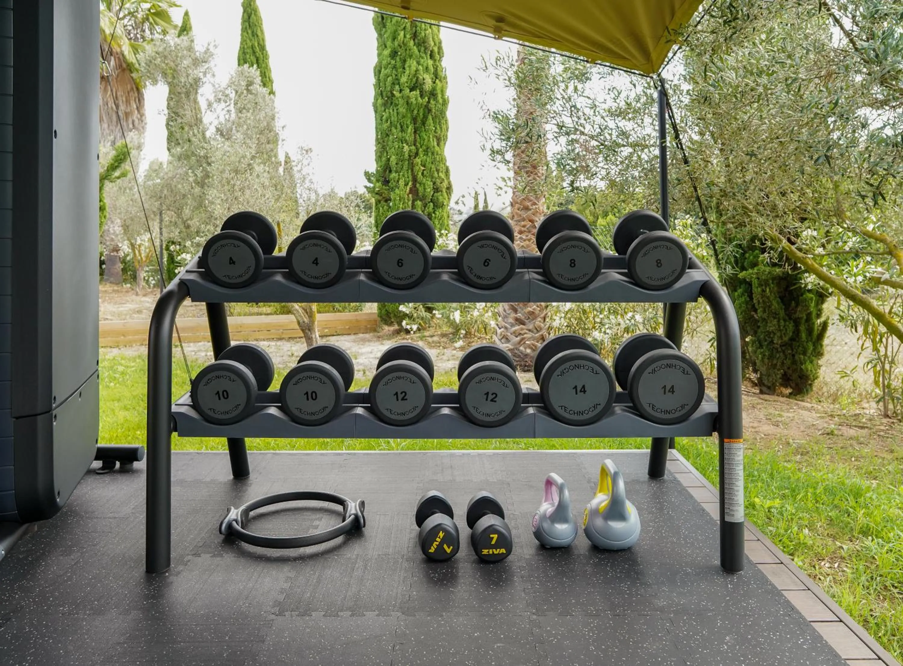 Fitness centre/facilities in Hotel Rural Xereca