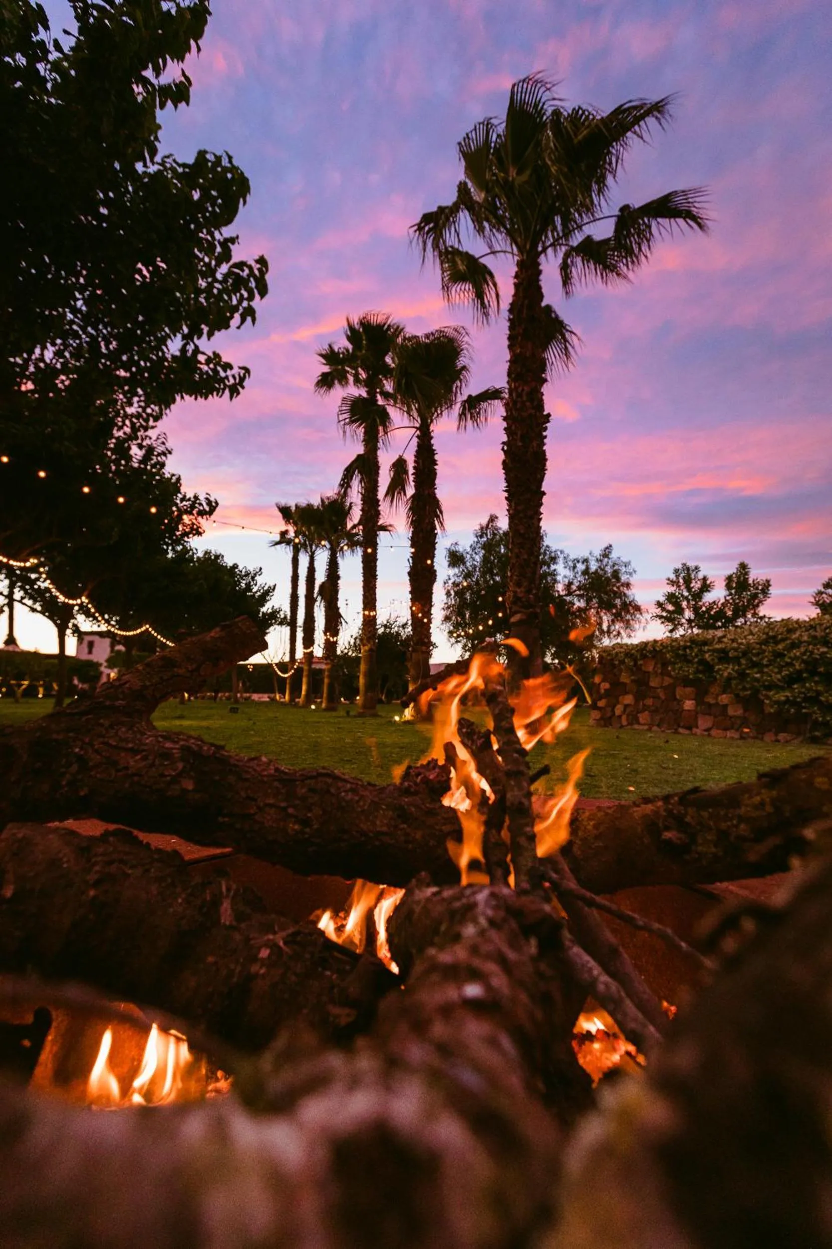 Garden in Hotel Rural Xereca