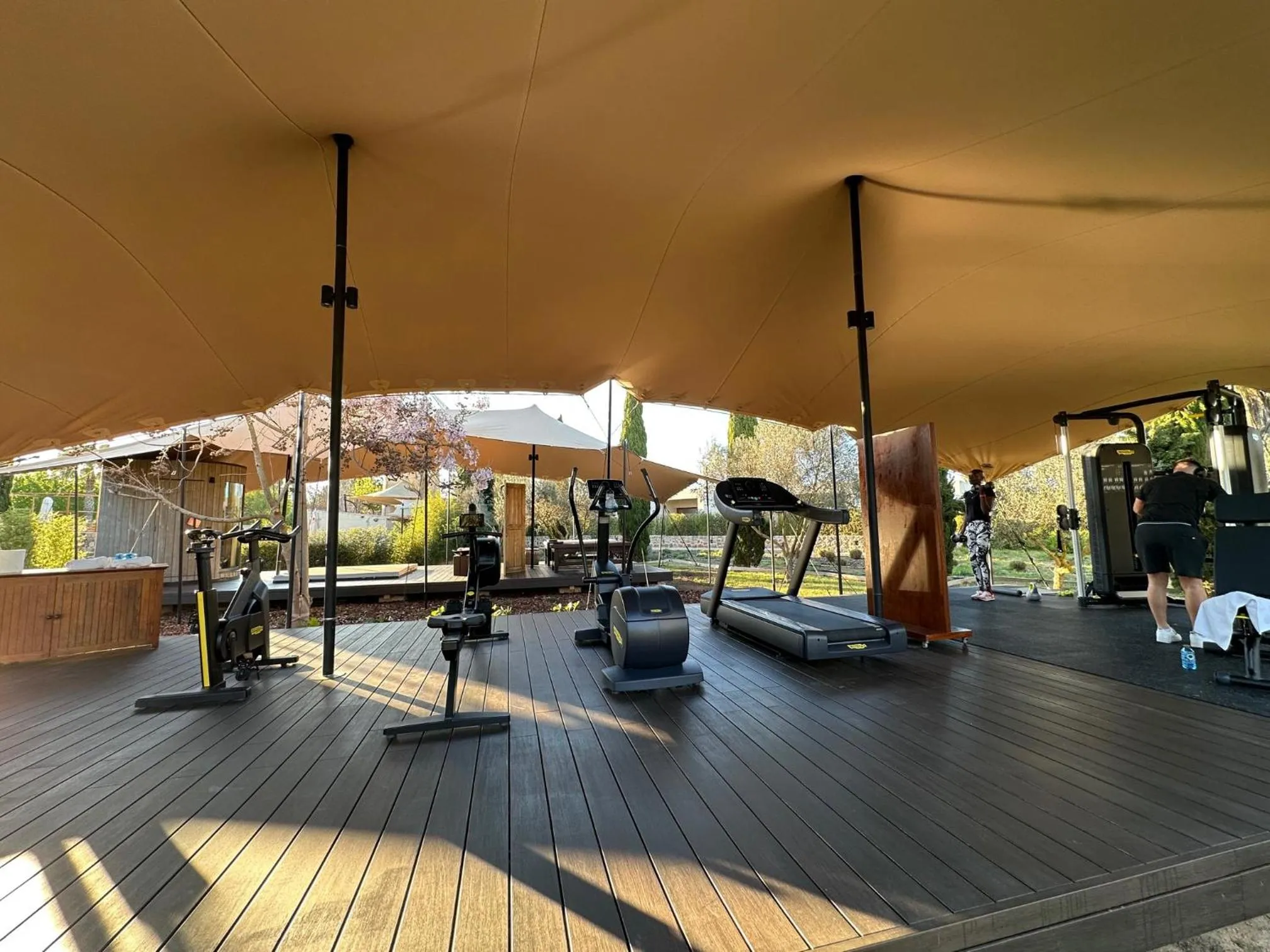 Fitness centre/facilities in Hotel Rural Xereca