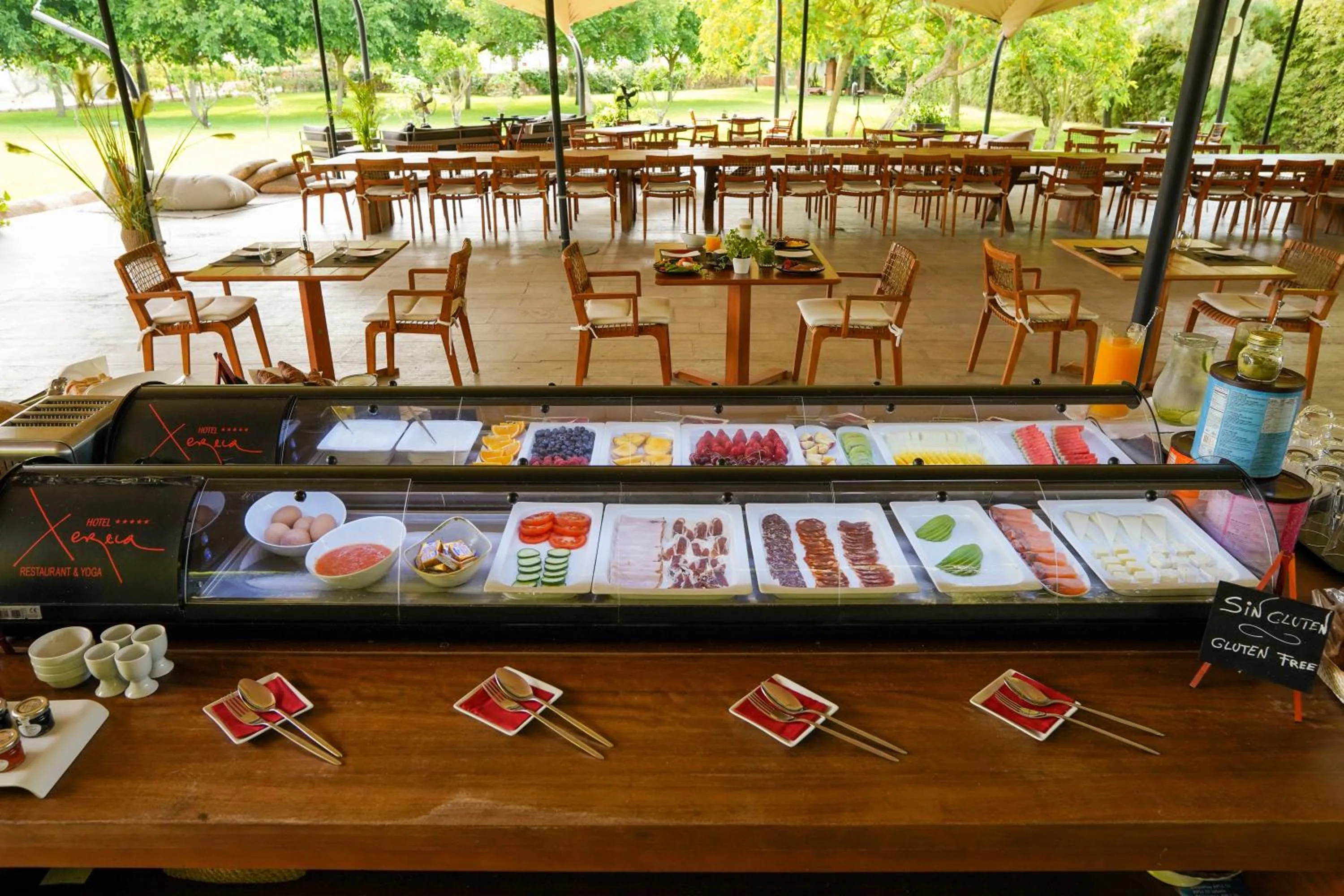 Breakfast in Hotel Rural Xereca