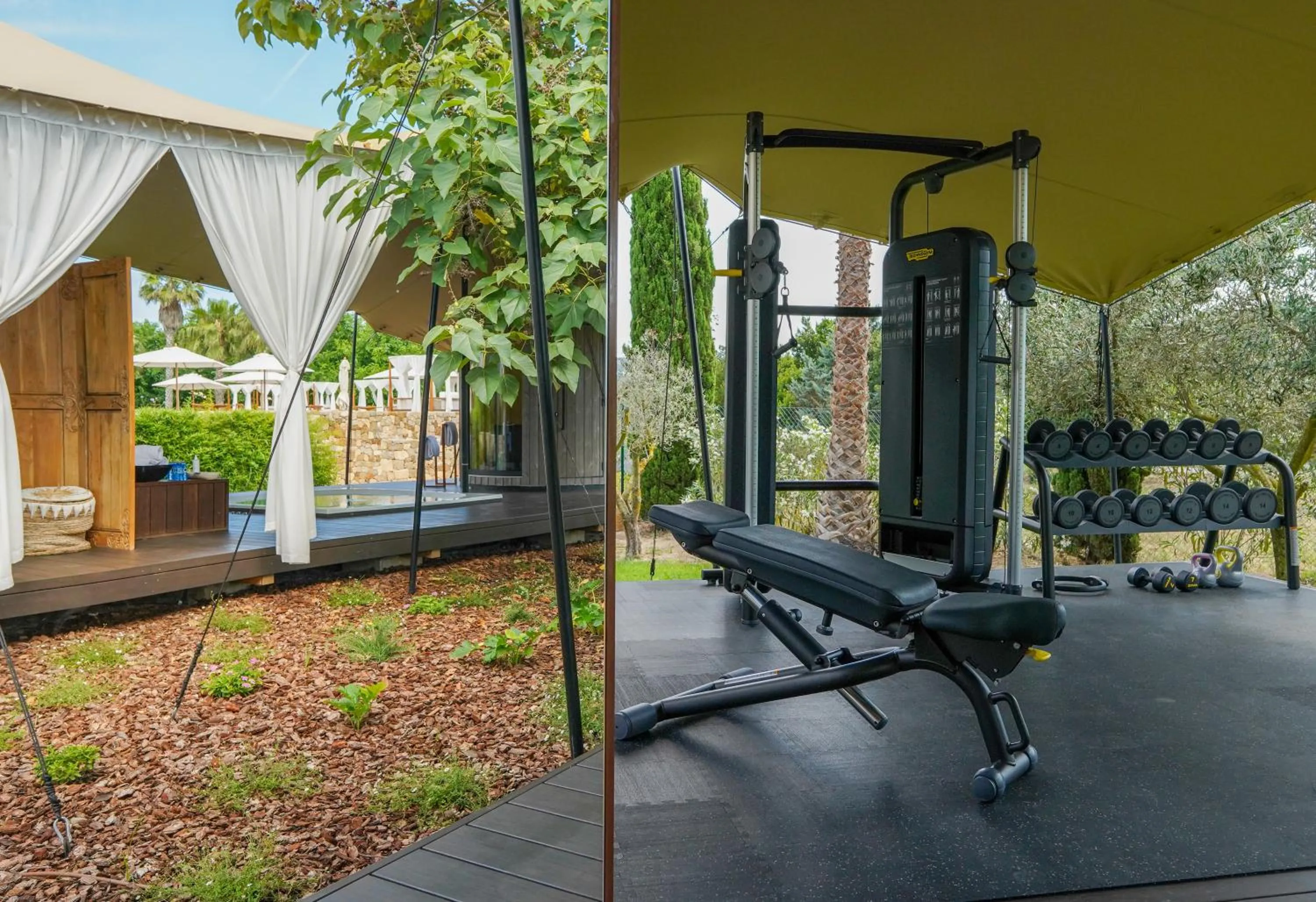 Fitness centre/facilities in Hotel Rural Xereca