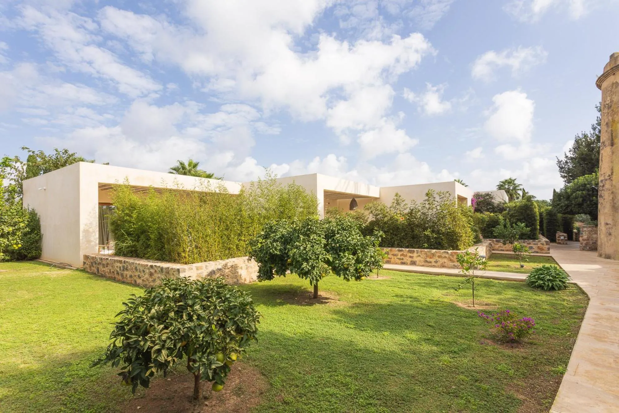 Garden in Hotel Rural Xereca