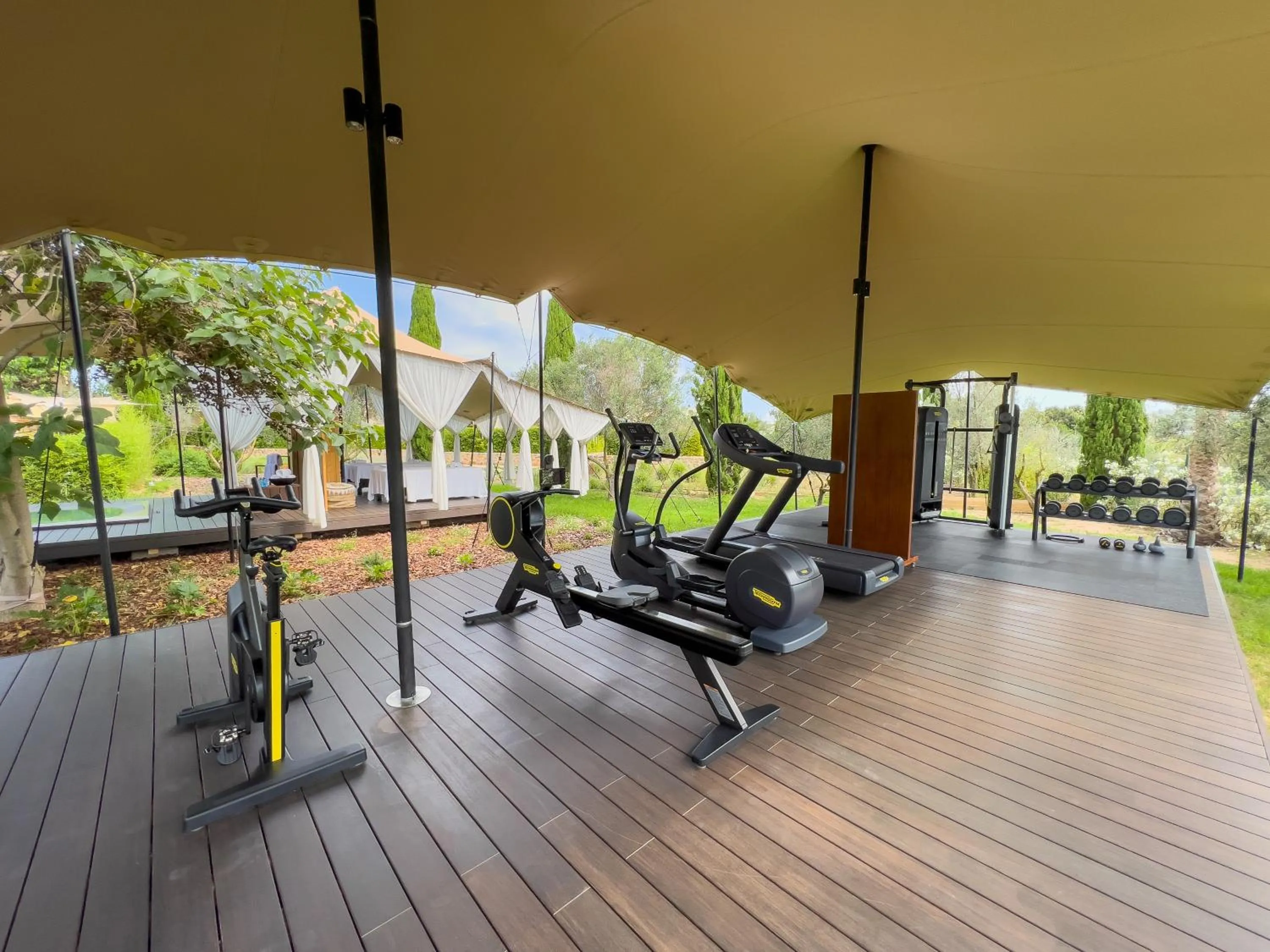 Fitness centre/facilities in Hotel Rural Xereca