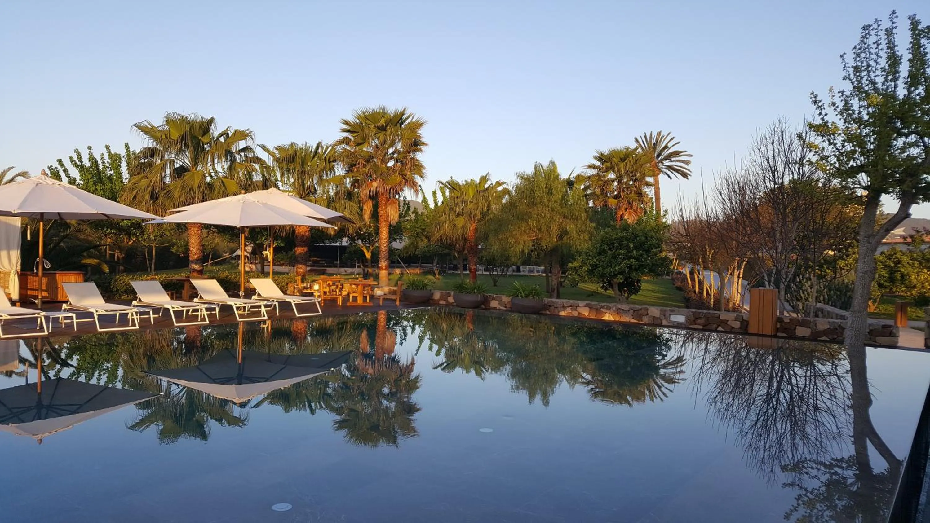 Sunrise in Hotel Rural Xereca