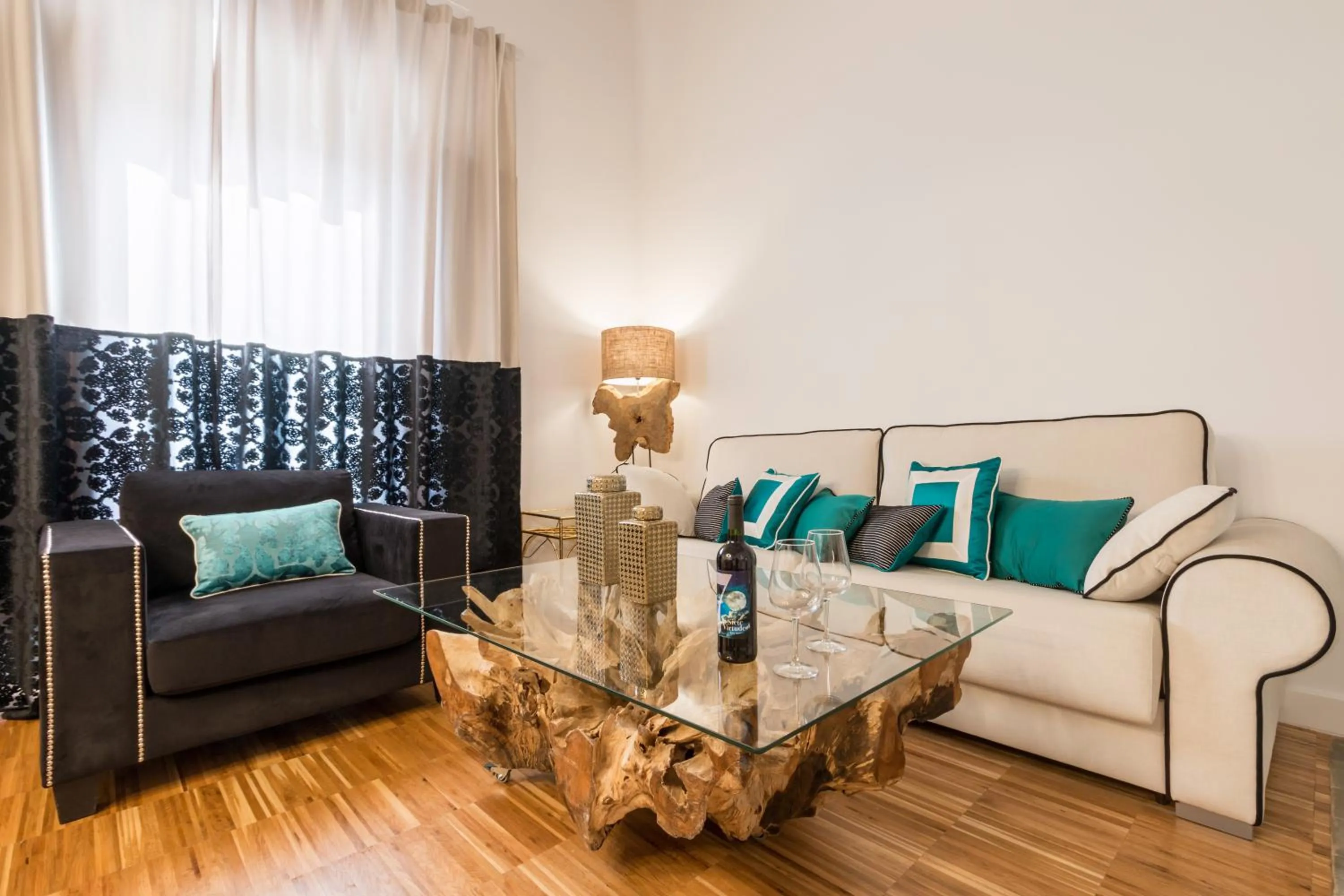 Living room in BiBo Suites Oro del Darro
