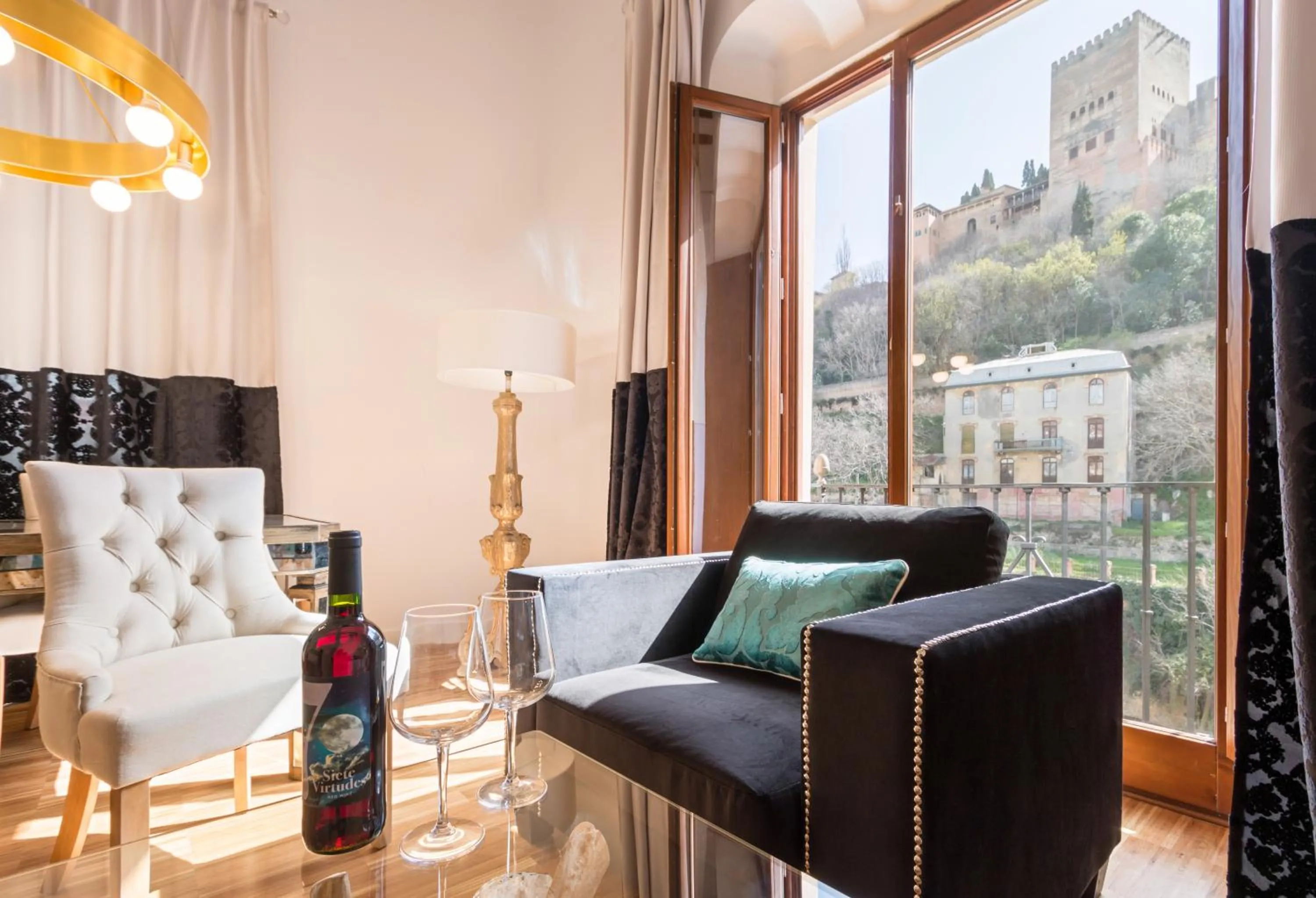 Living room in BiBo Suites Oro del Darro