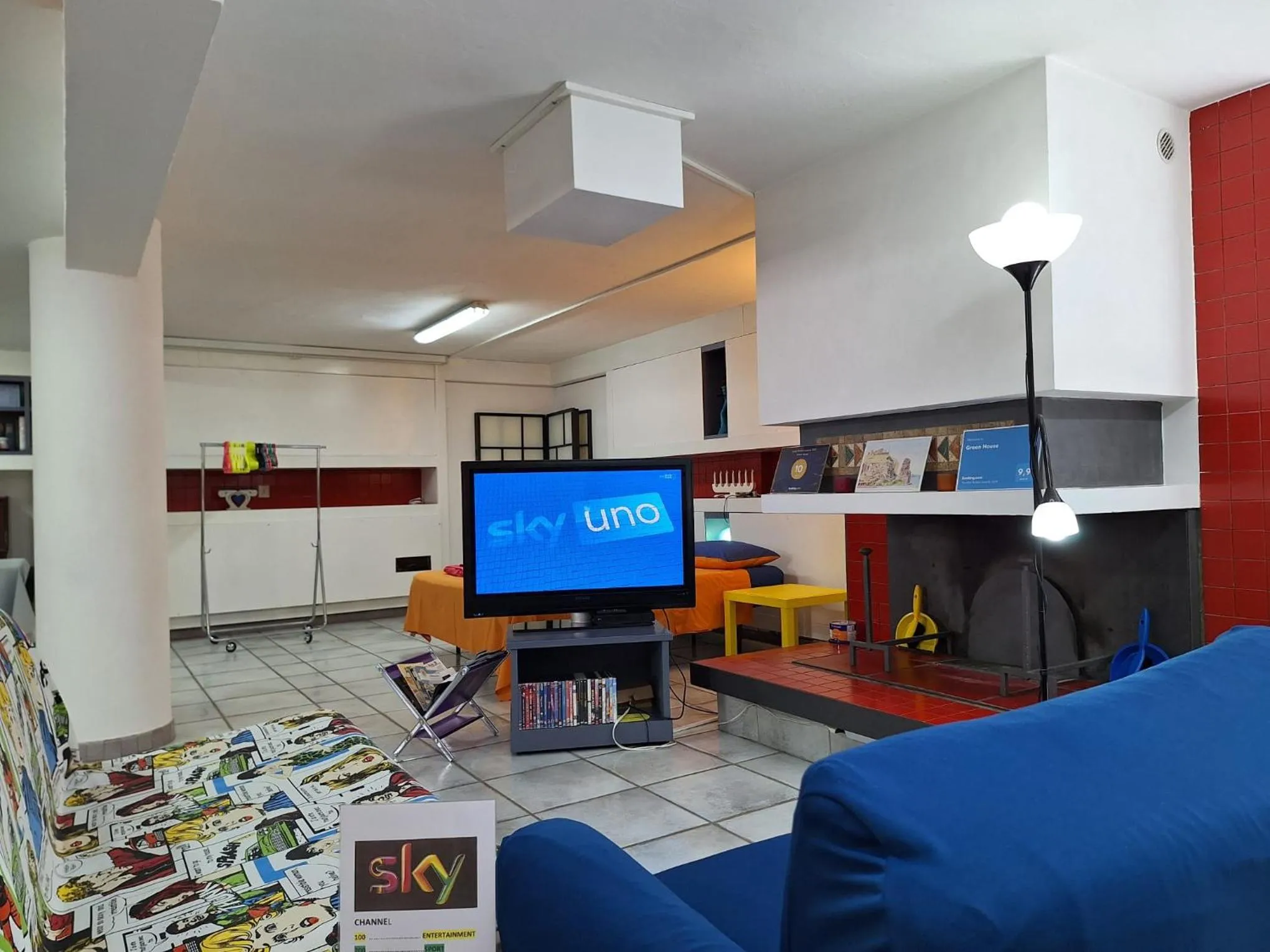 Living room in Green House