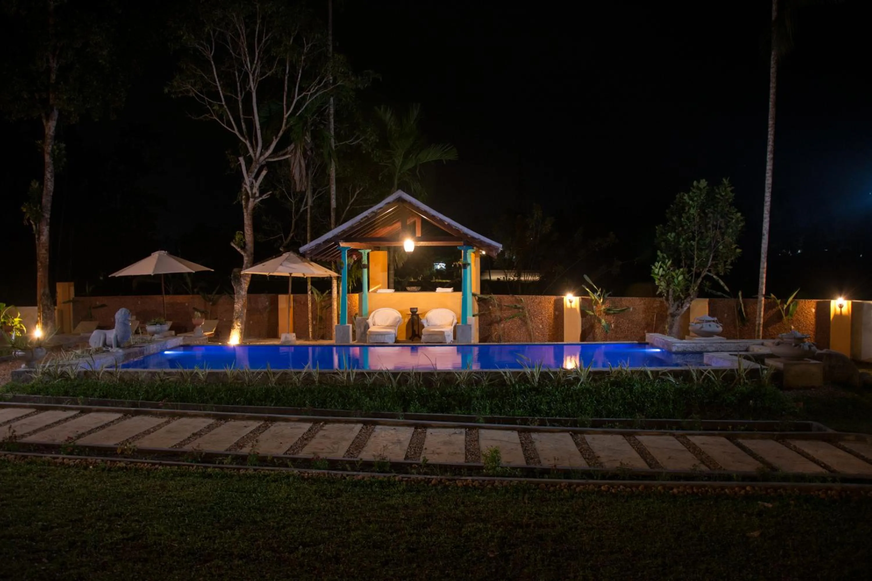 Swimming pool in Villa Kubura