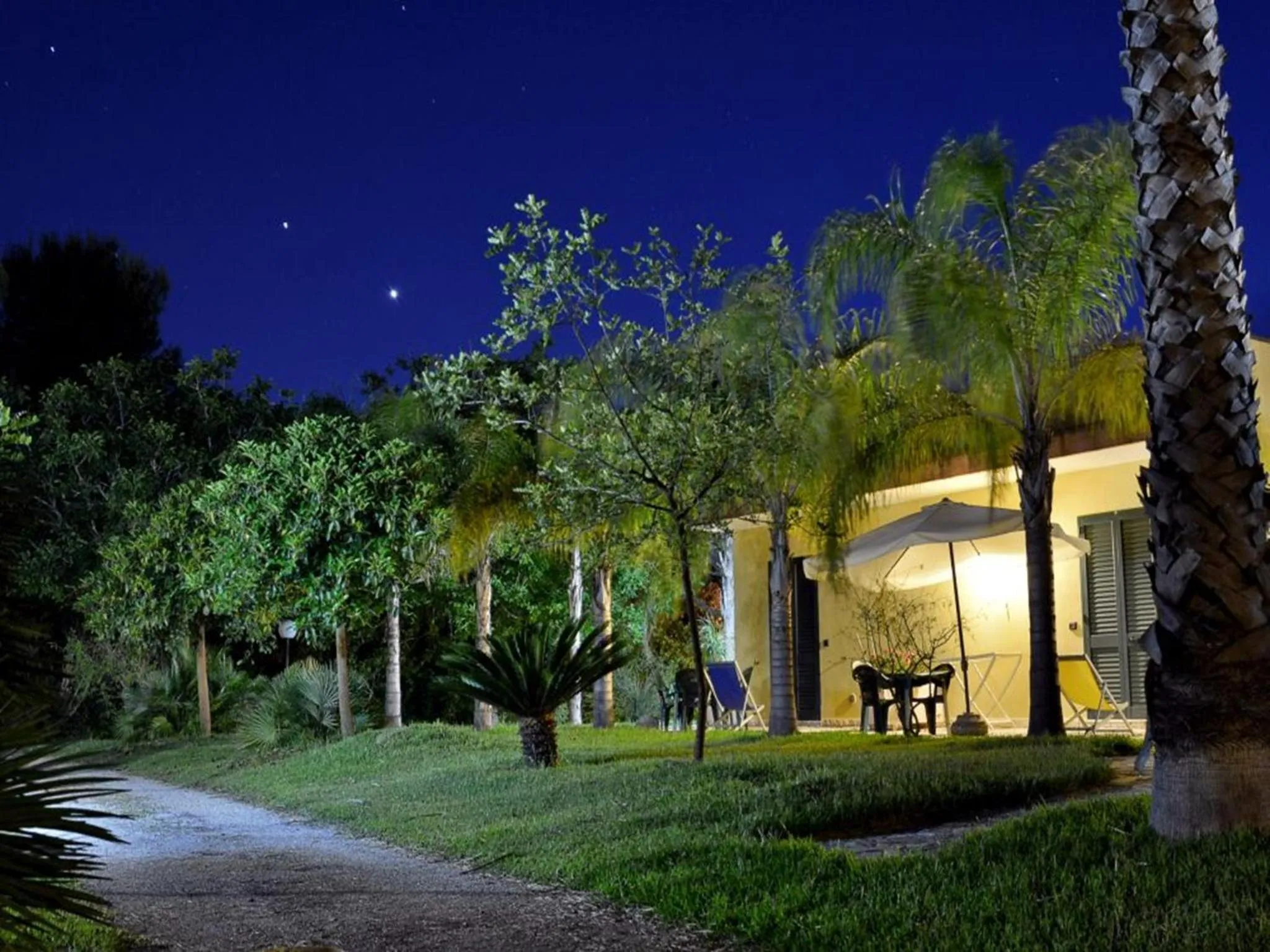 Garden view in Masseria Lama