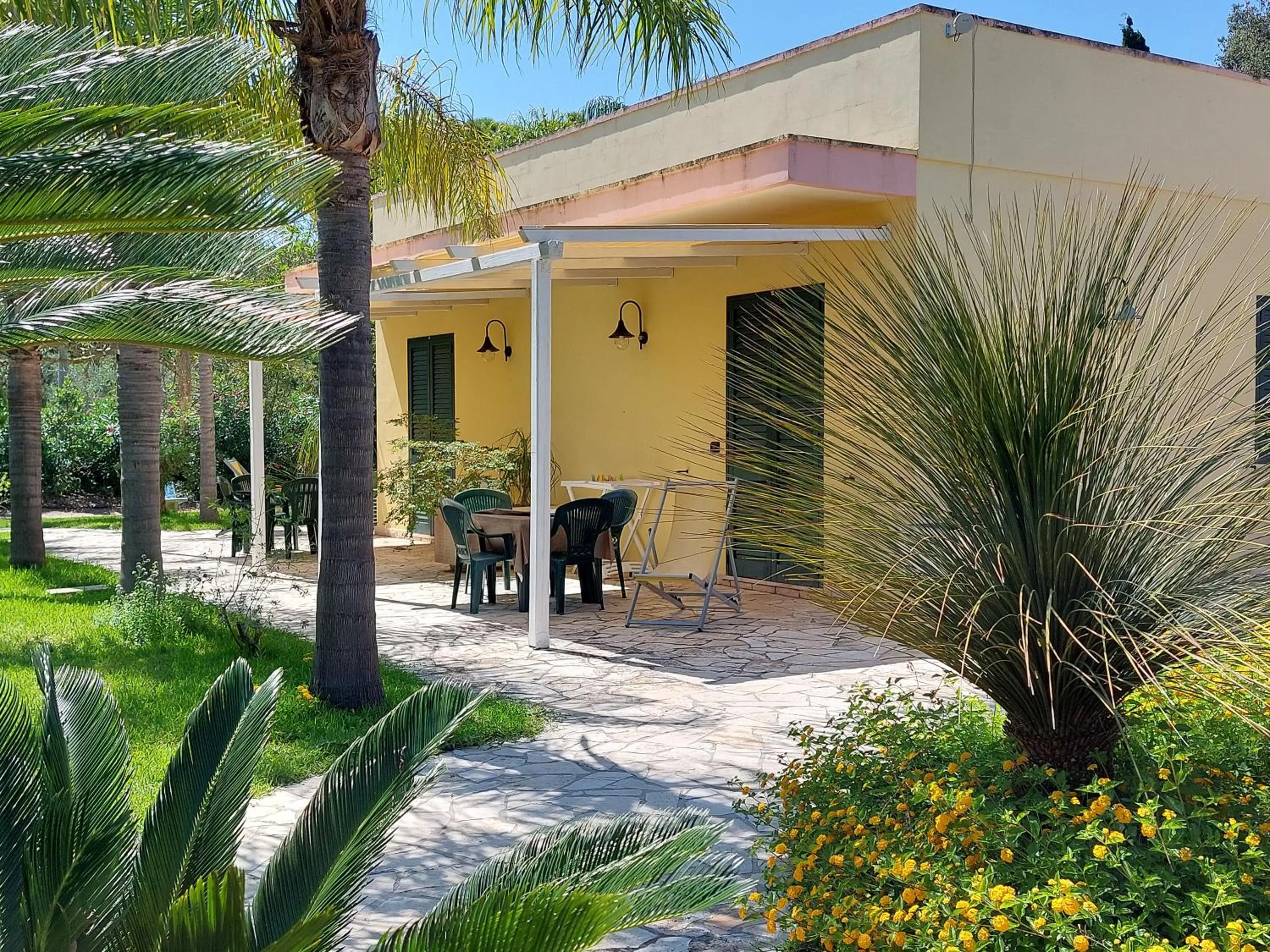 Patio in Masseria Lama