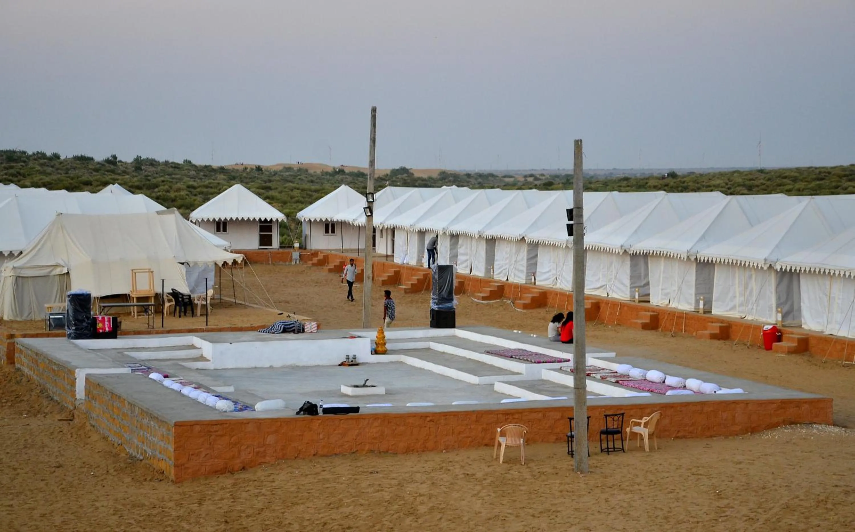Facade/entrance in Sky Desert Safari