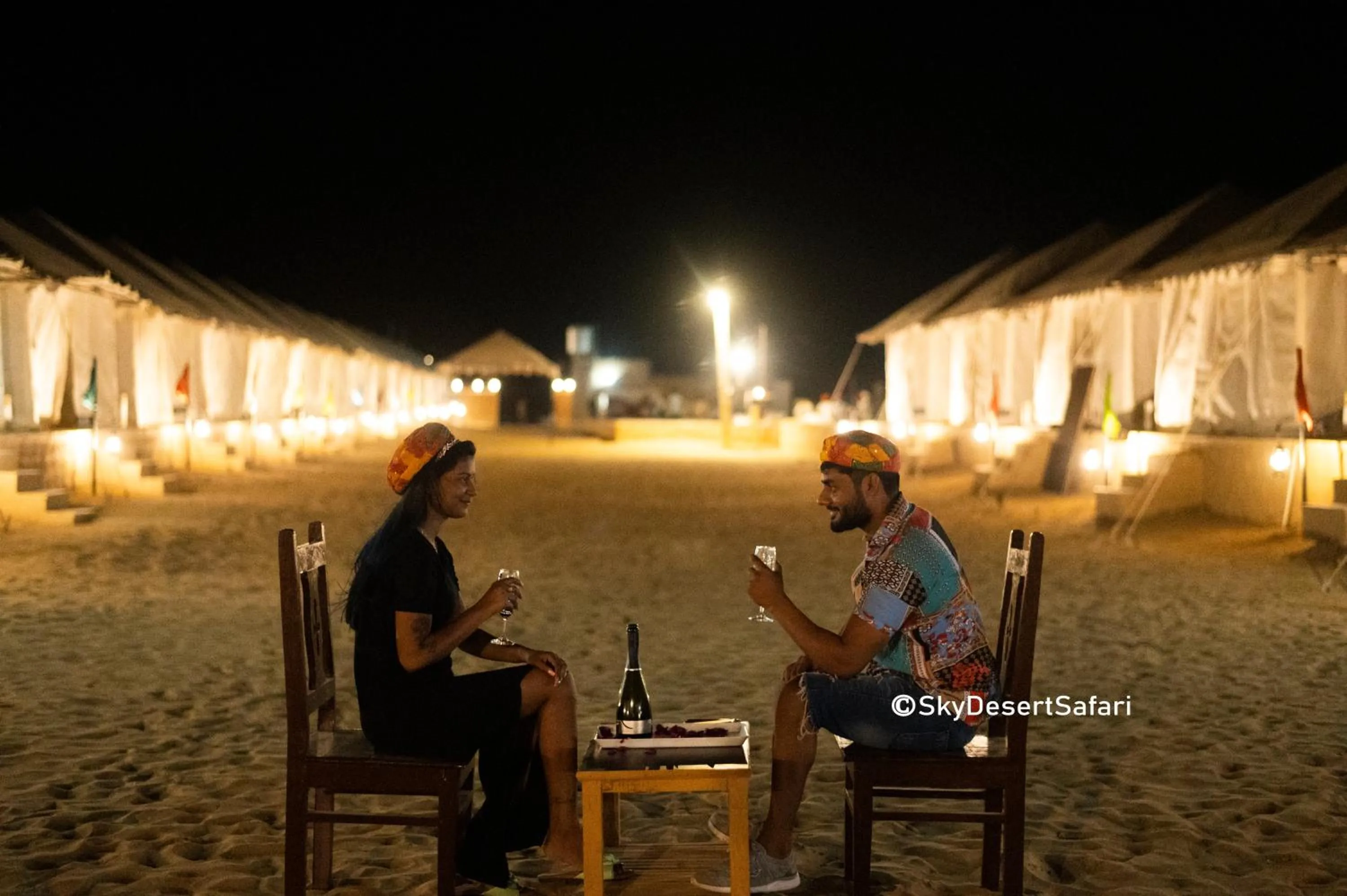 Property building in Sky Desert Safari