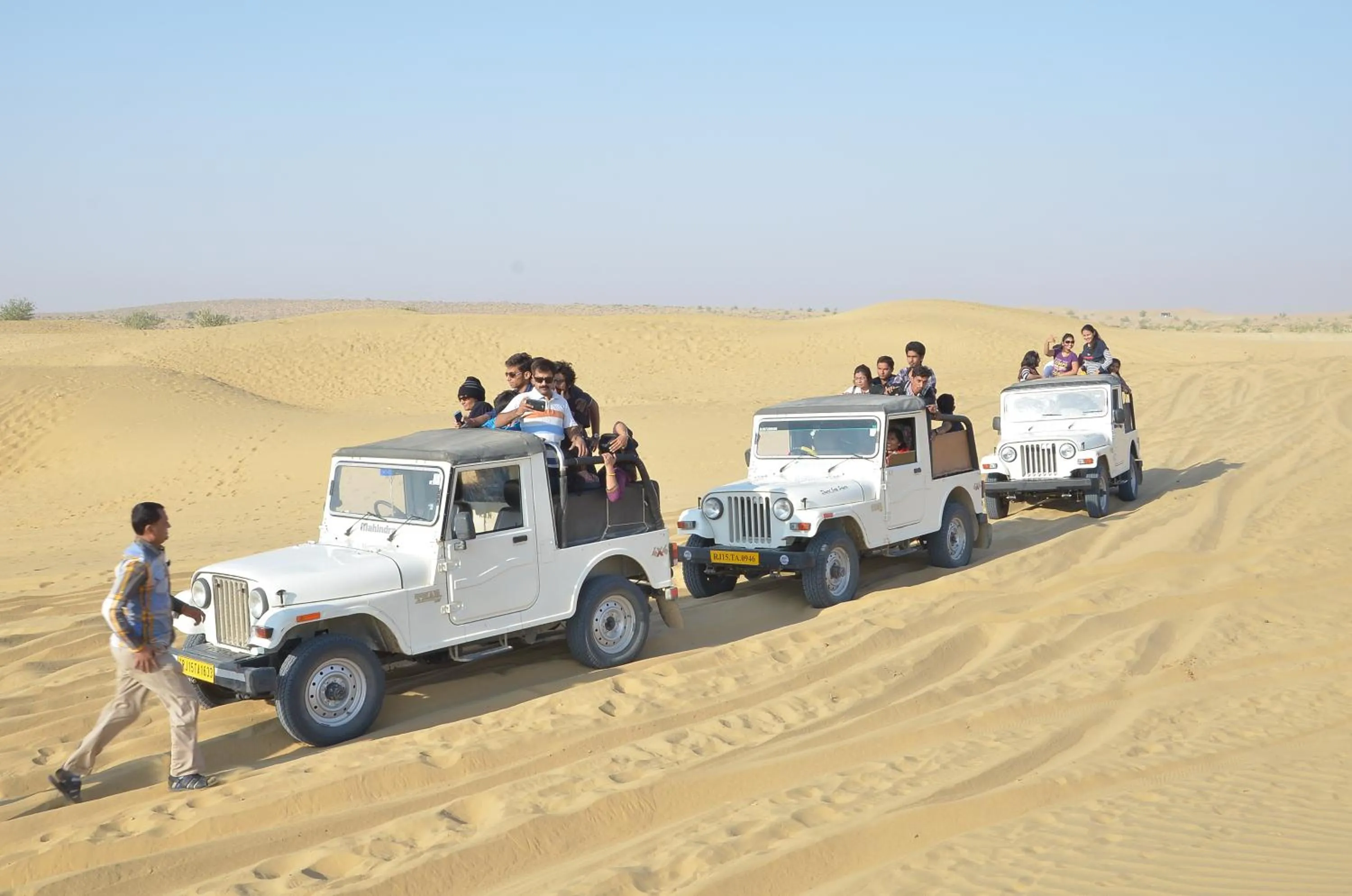 People in Sky Desert Safari