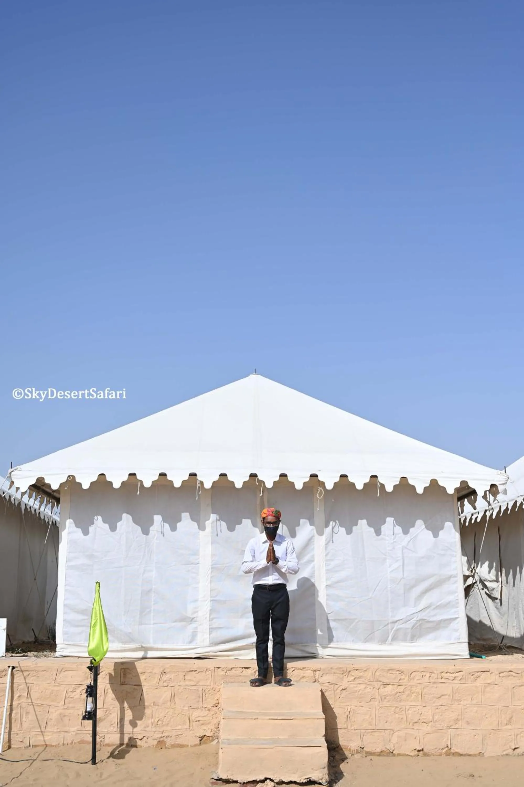 Property building in Sky Desert Safari