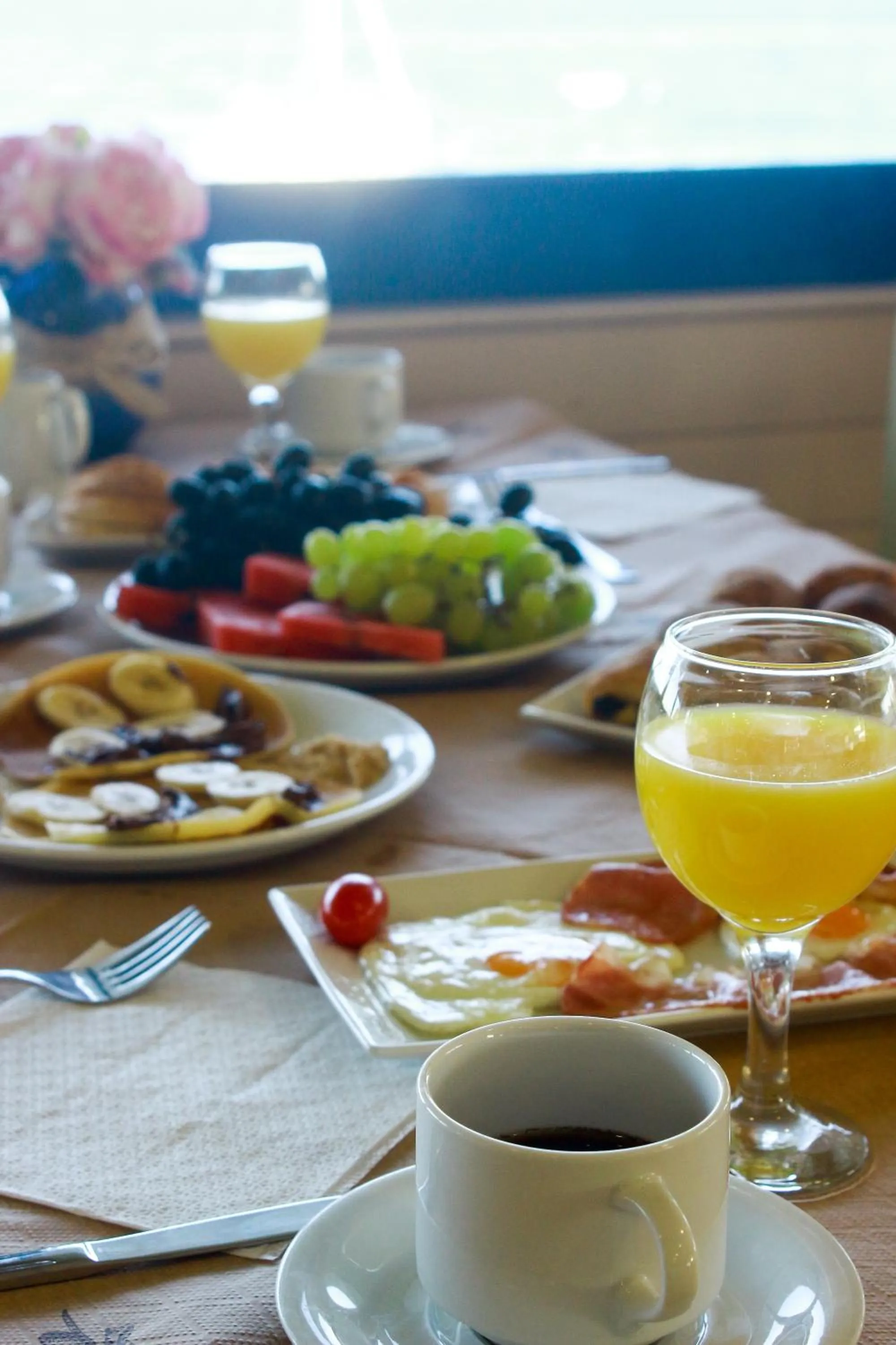 Food close-up in Venus Beach Hotel