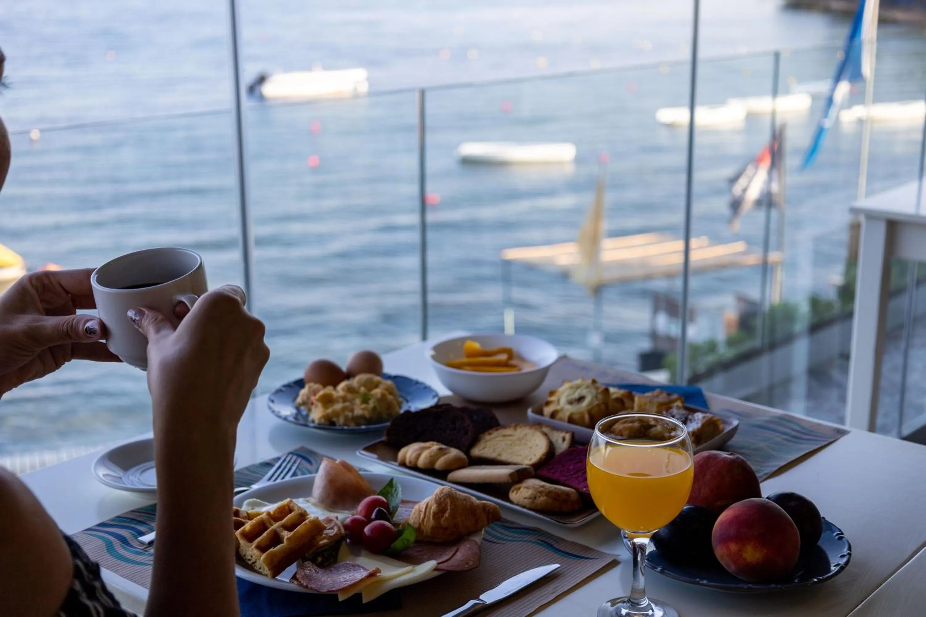 Breakfast in Venus Beach Hotel